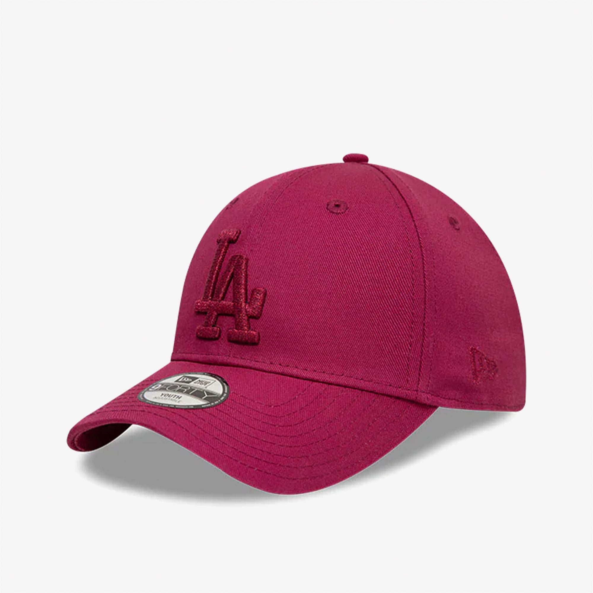 New Era Metallic 9Forty Çocuk Bordo Şapka