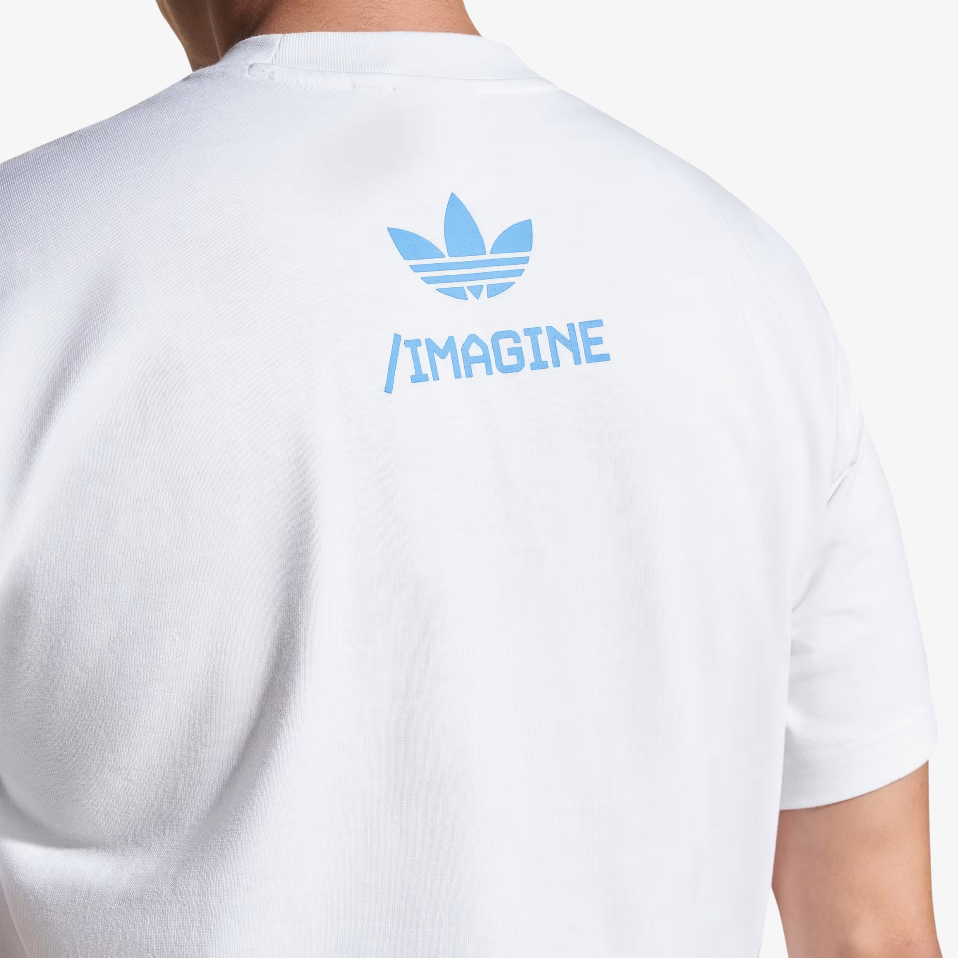 adidas Emre Yusufi Erkek Beyaz T-Shirt