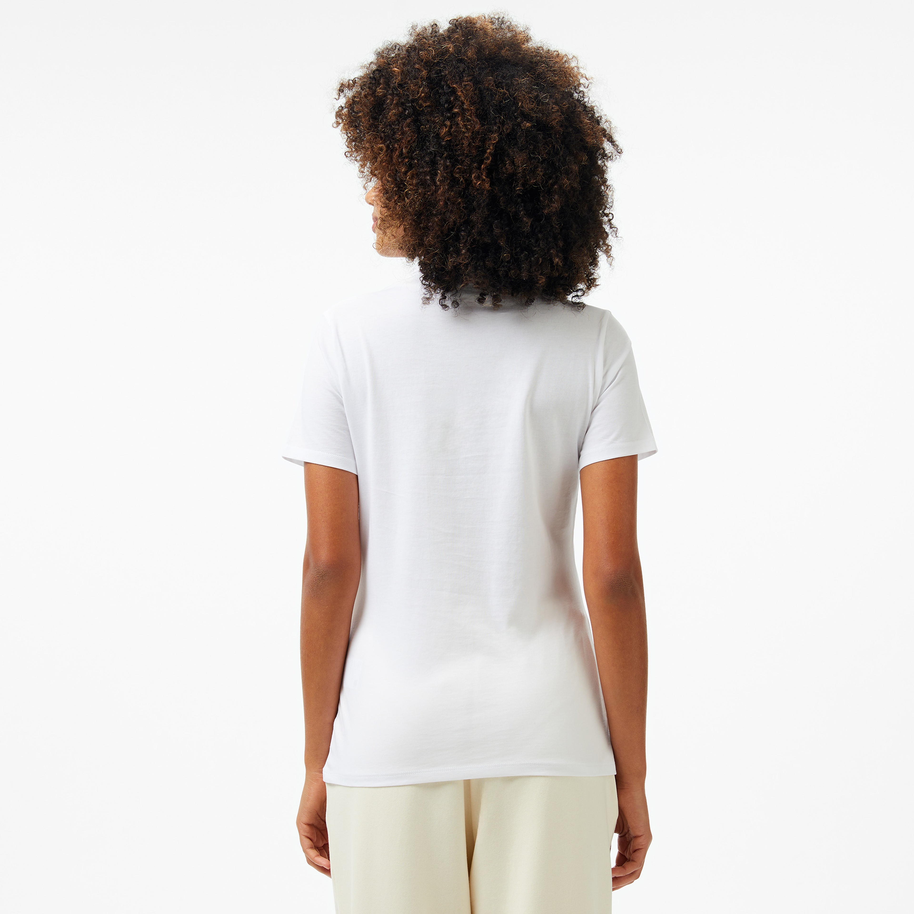 Boss Kadın Beyaz T-Shirt