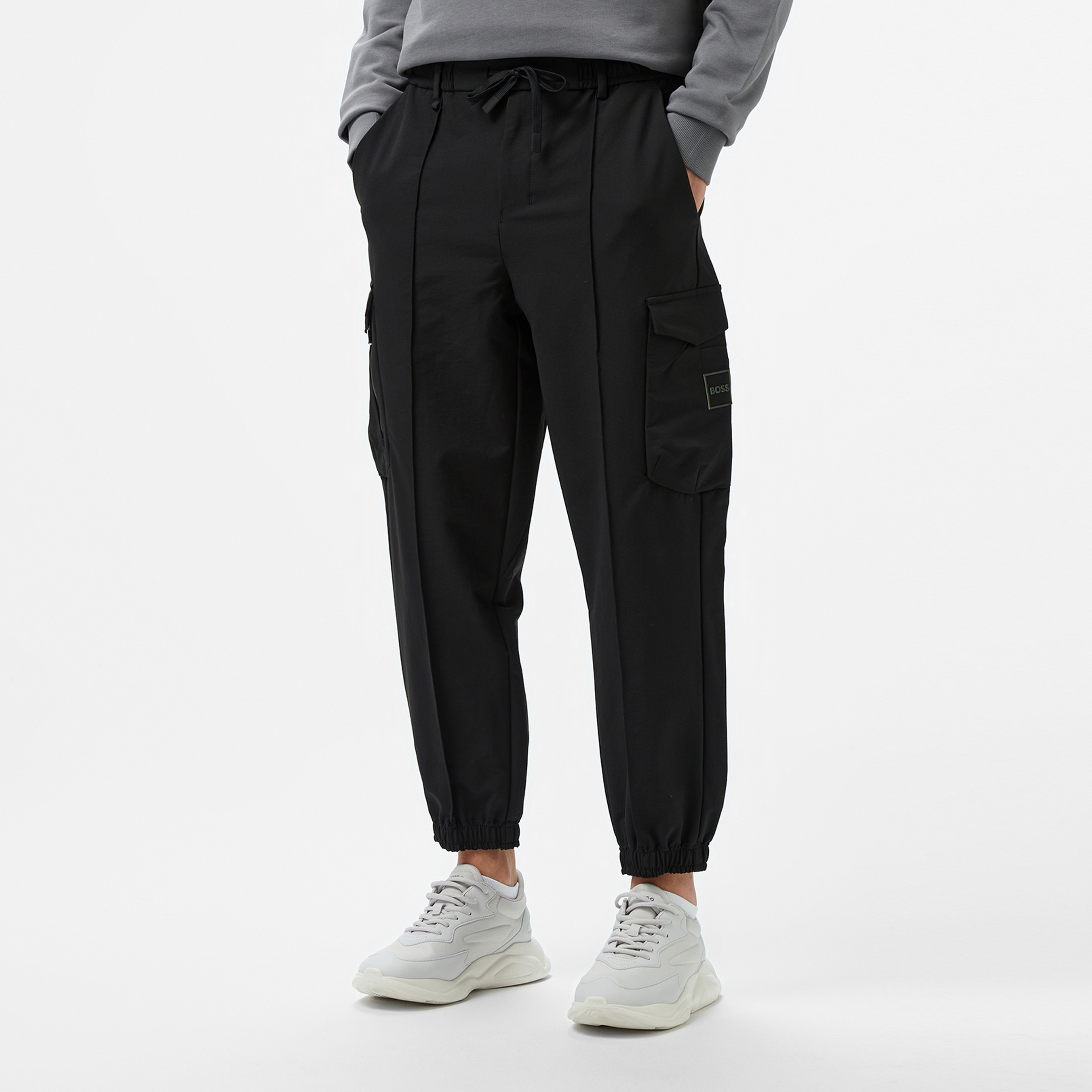 Boss Erkek Siyah Pantolon