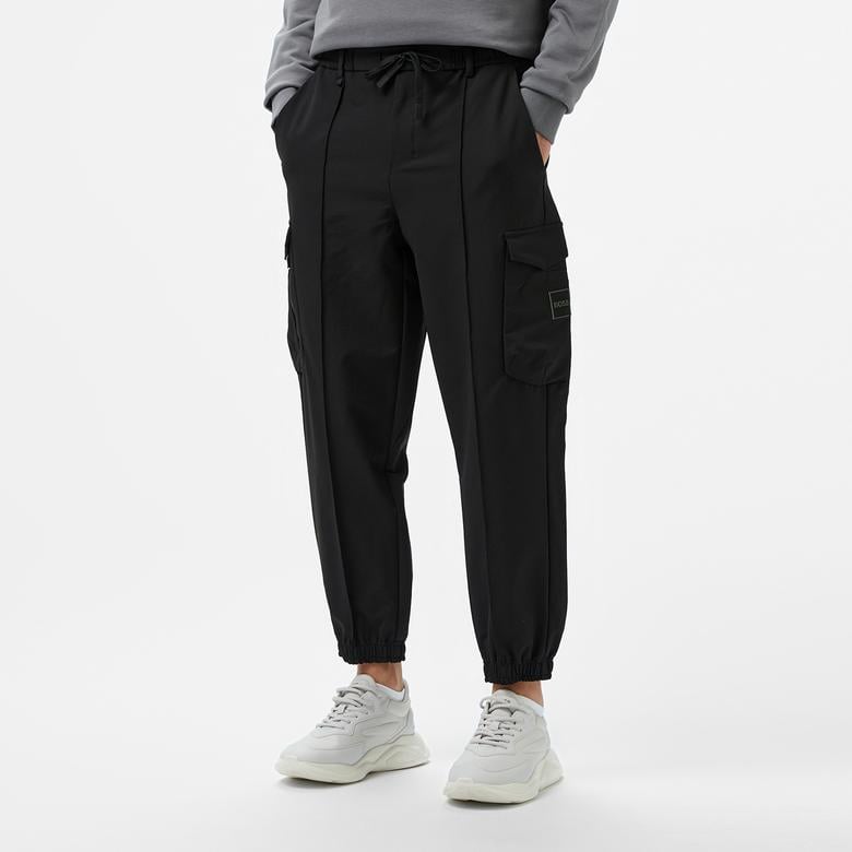 Boss Erkek Siyah Pantolon