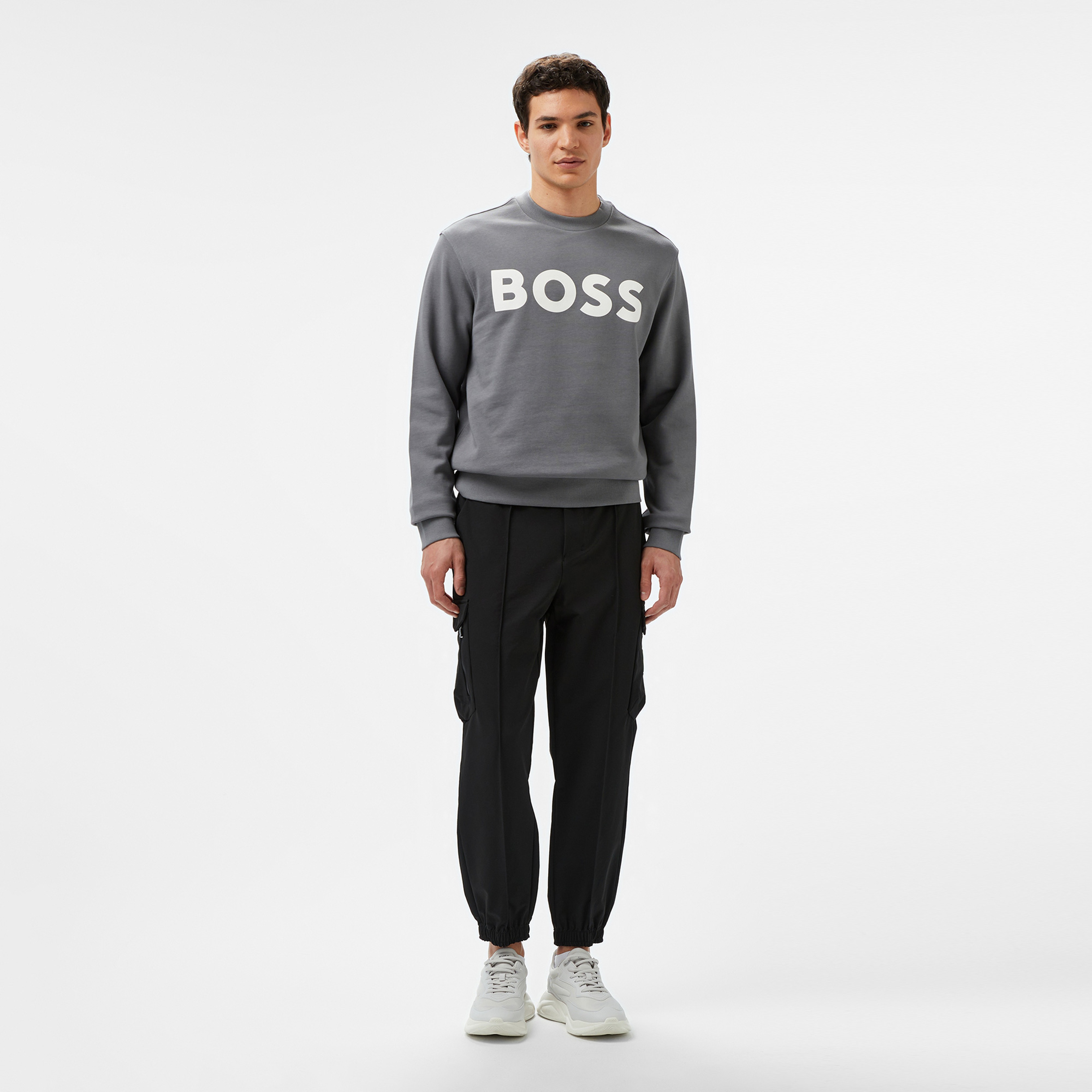 Boss Erkek Siyah Pantolon