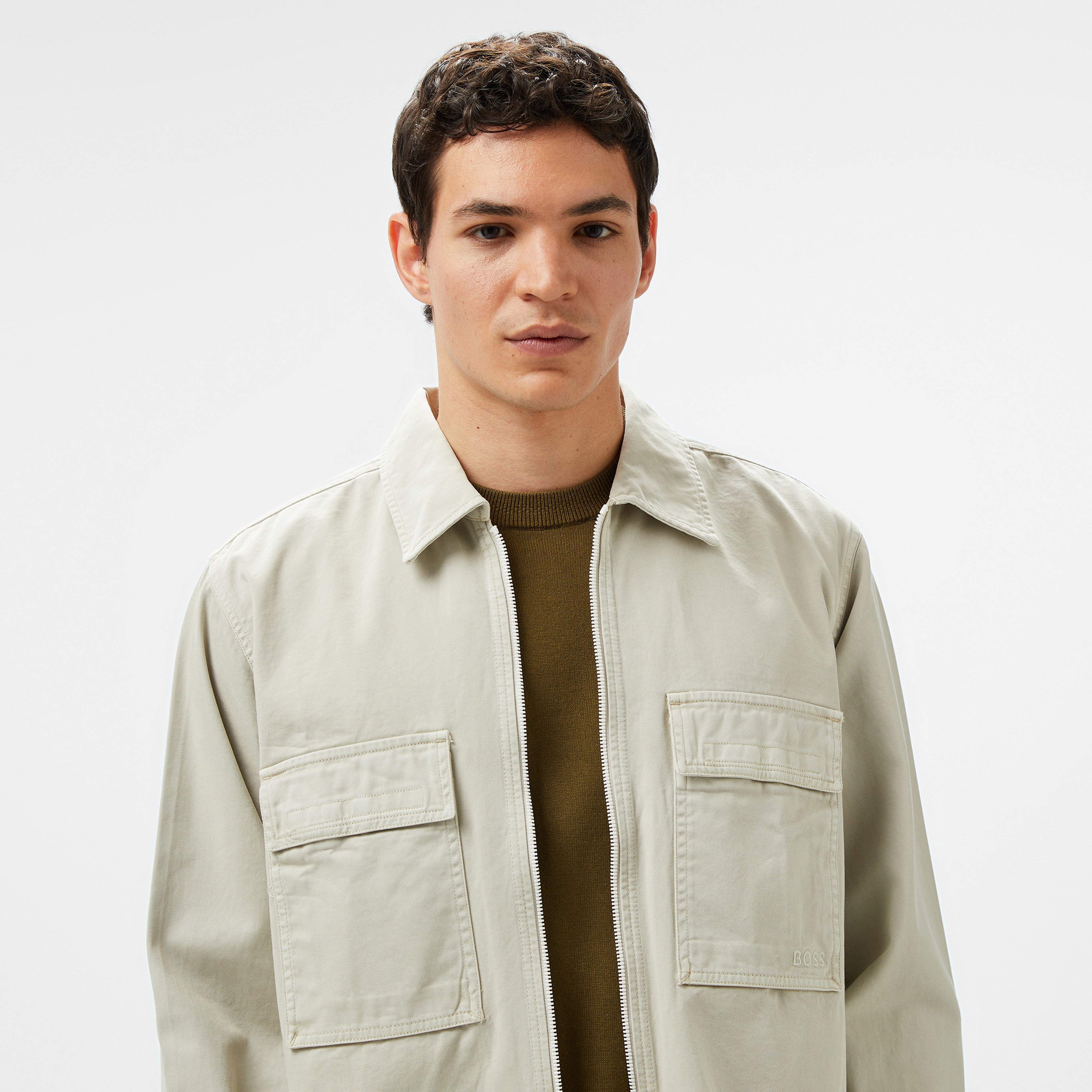 Boss Erkek Bej Gömlek