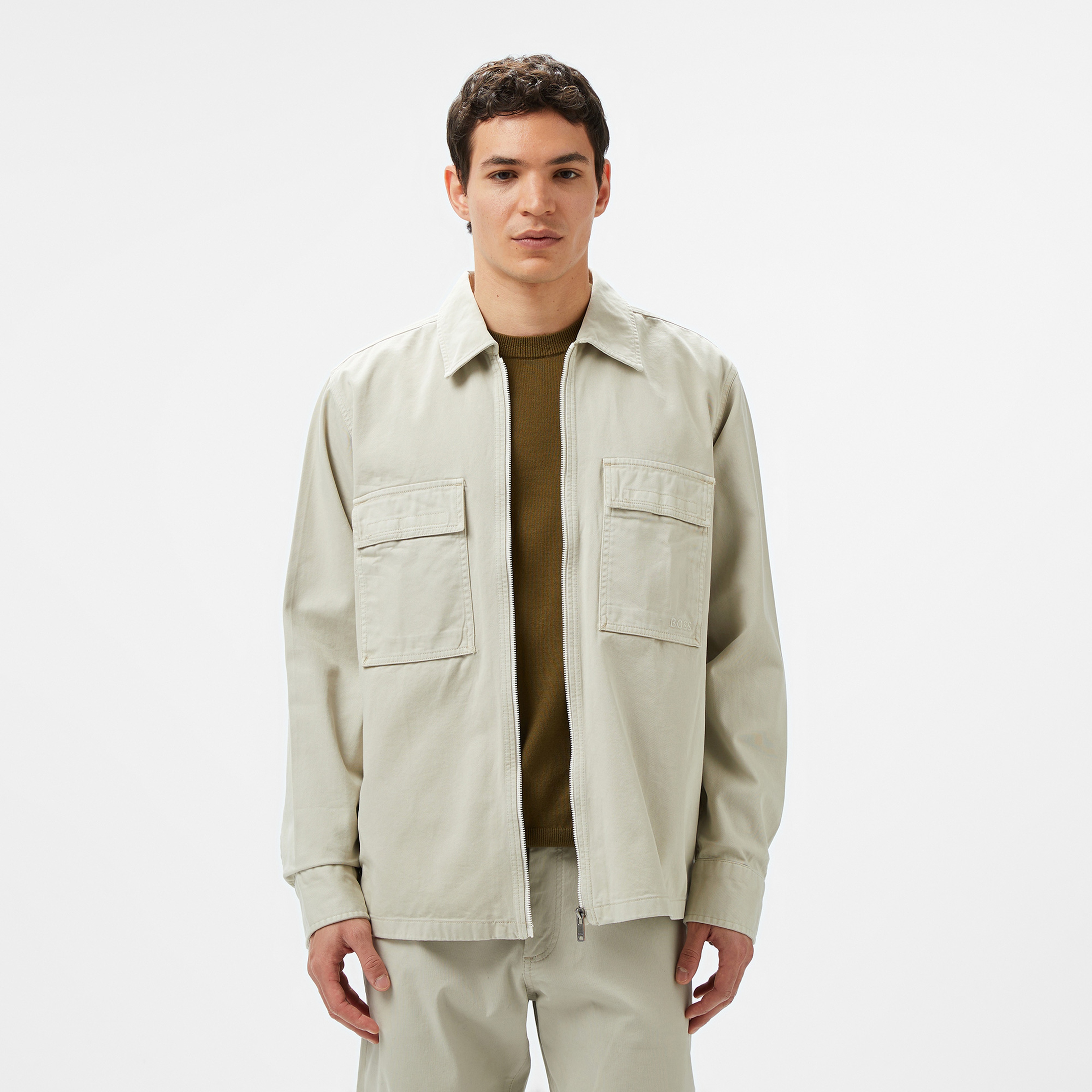 Boss Erkek Bej Gömlek