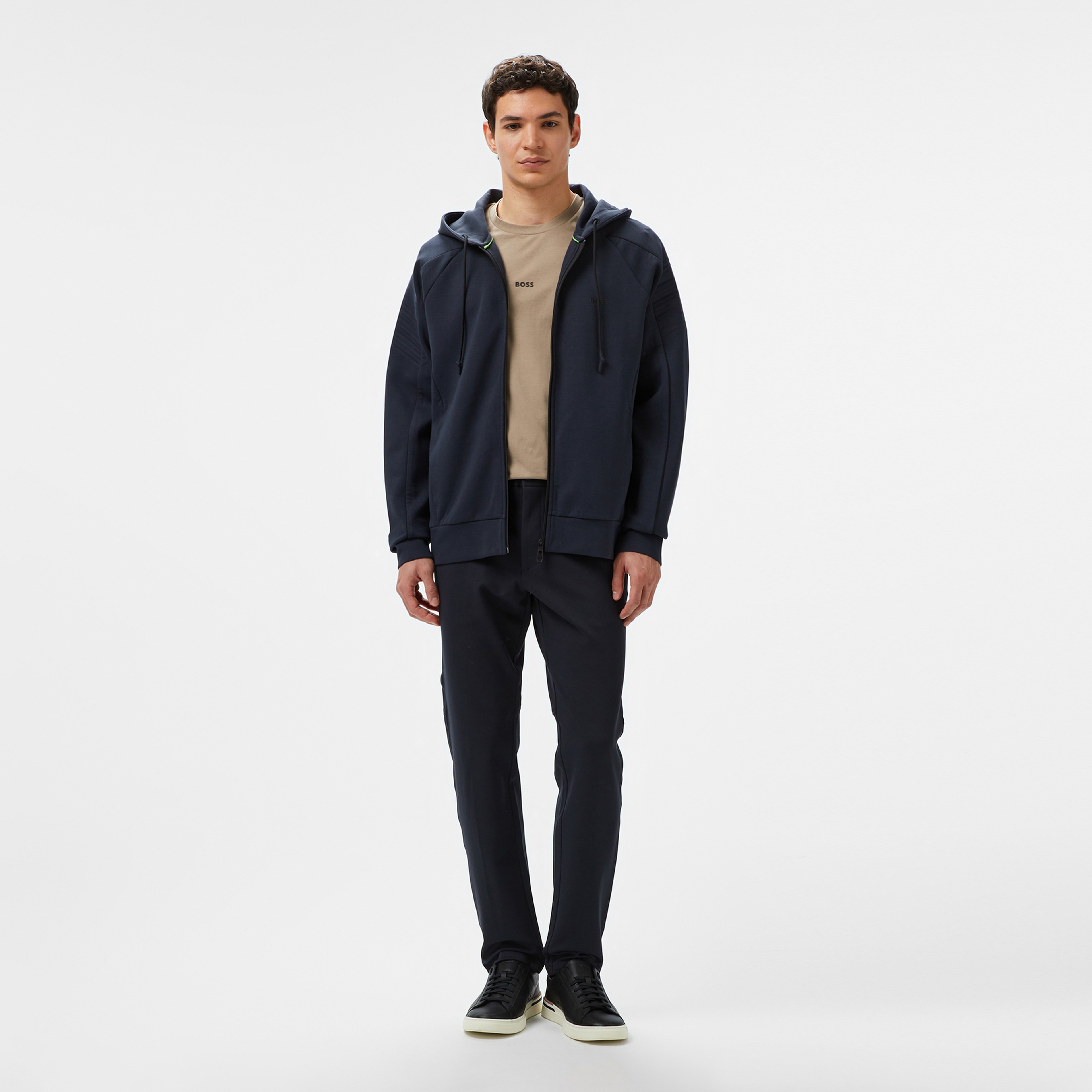 Boss Erkek Mavi Sweatshirt