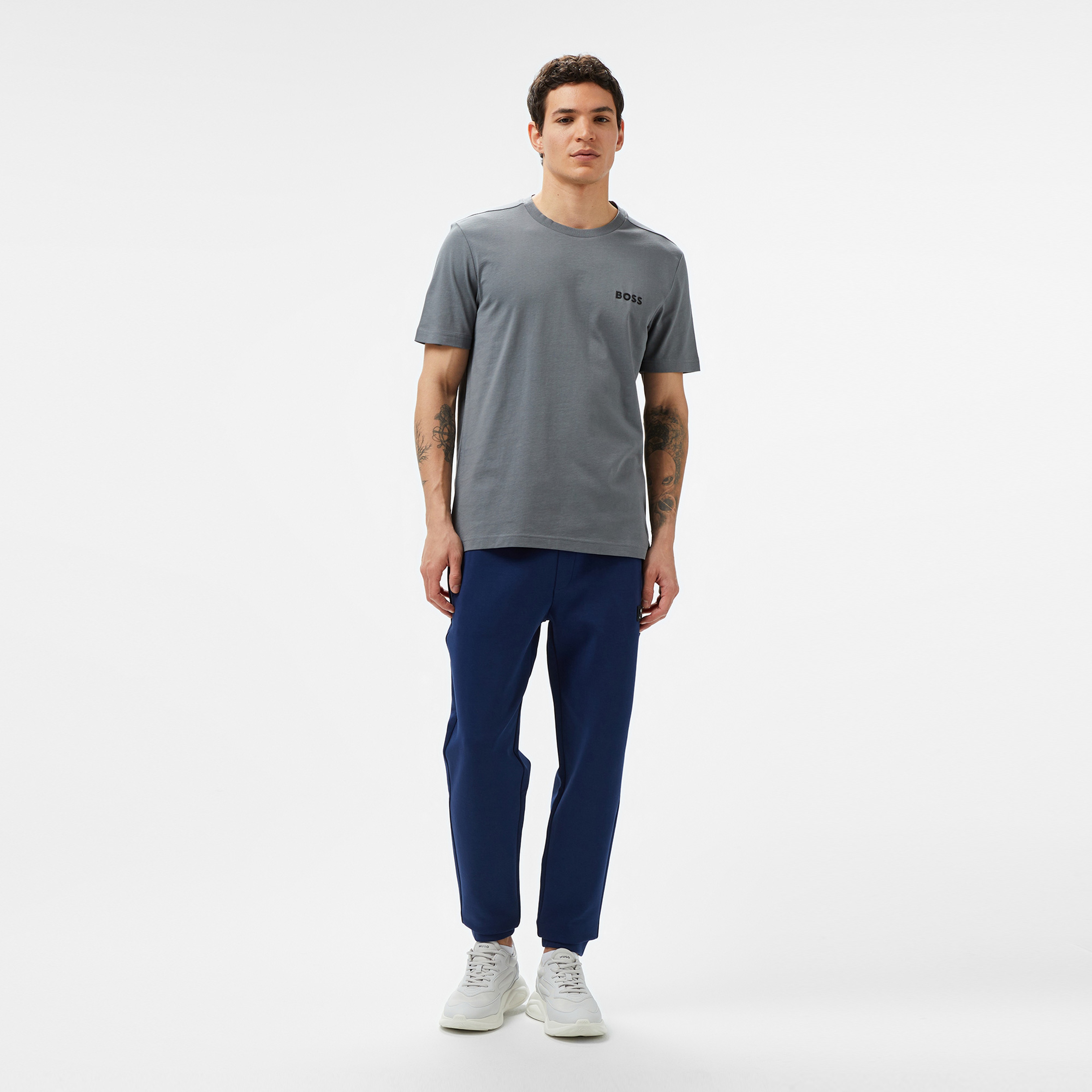 Boss Erkek Bej T-Shirt