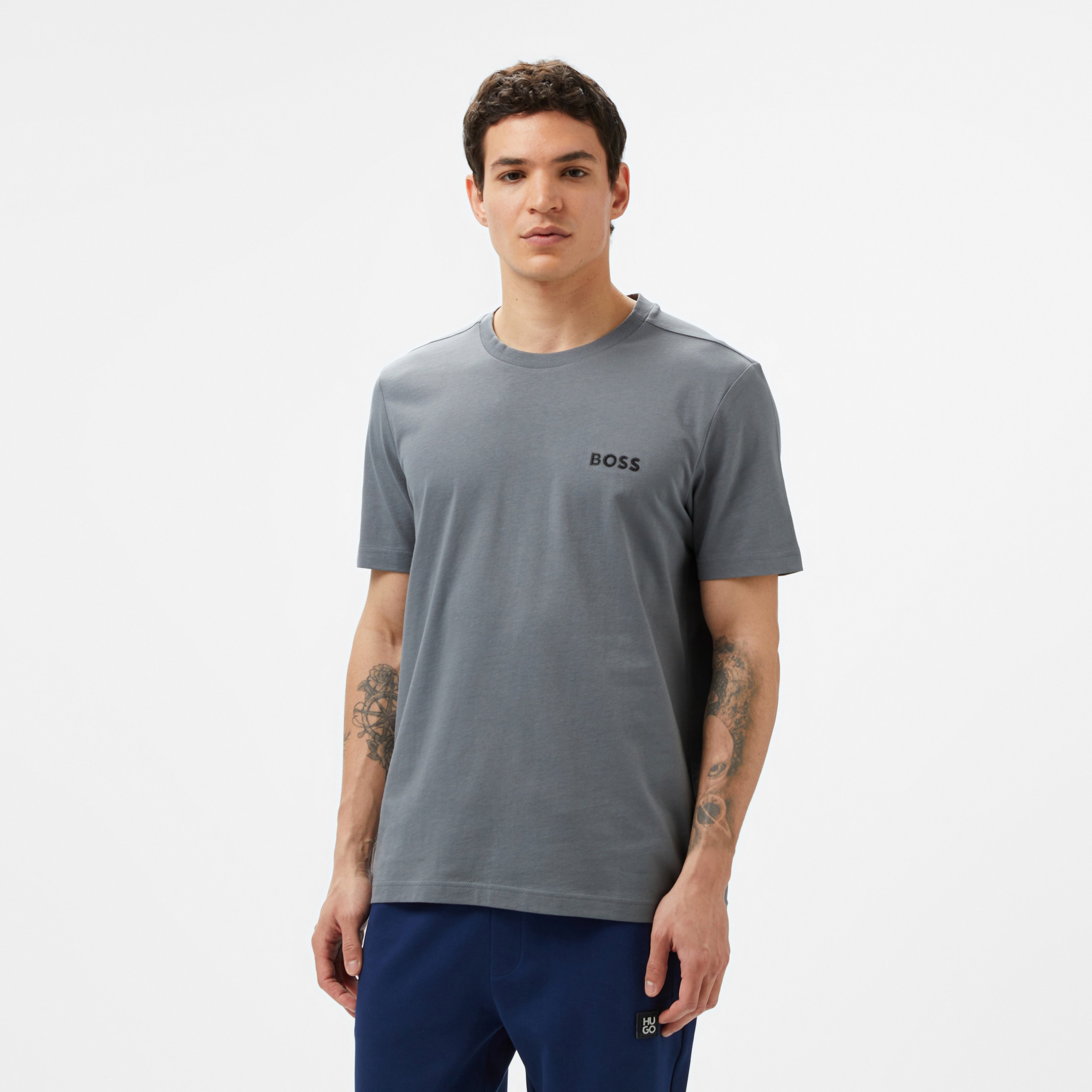 Boss Erkek Bej T-Shirt