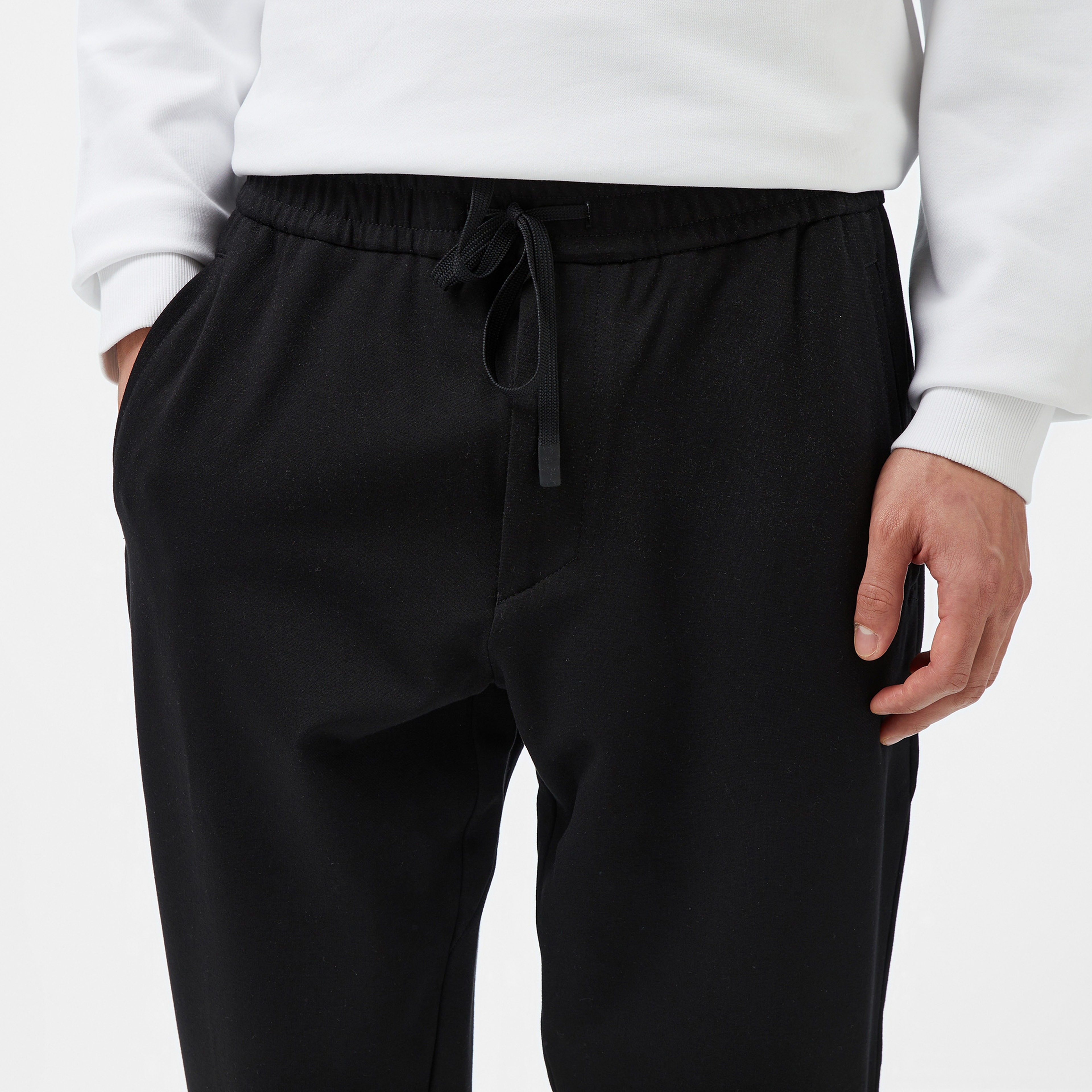 Boss Erkek Siyah Pantolon