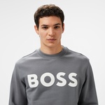 Boss Erkek Gri Sweatshirt