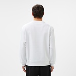 Boss Erkek Beyaz Sweatshirt