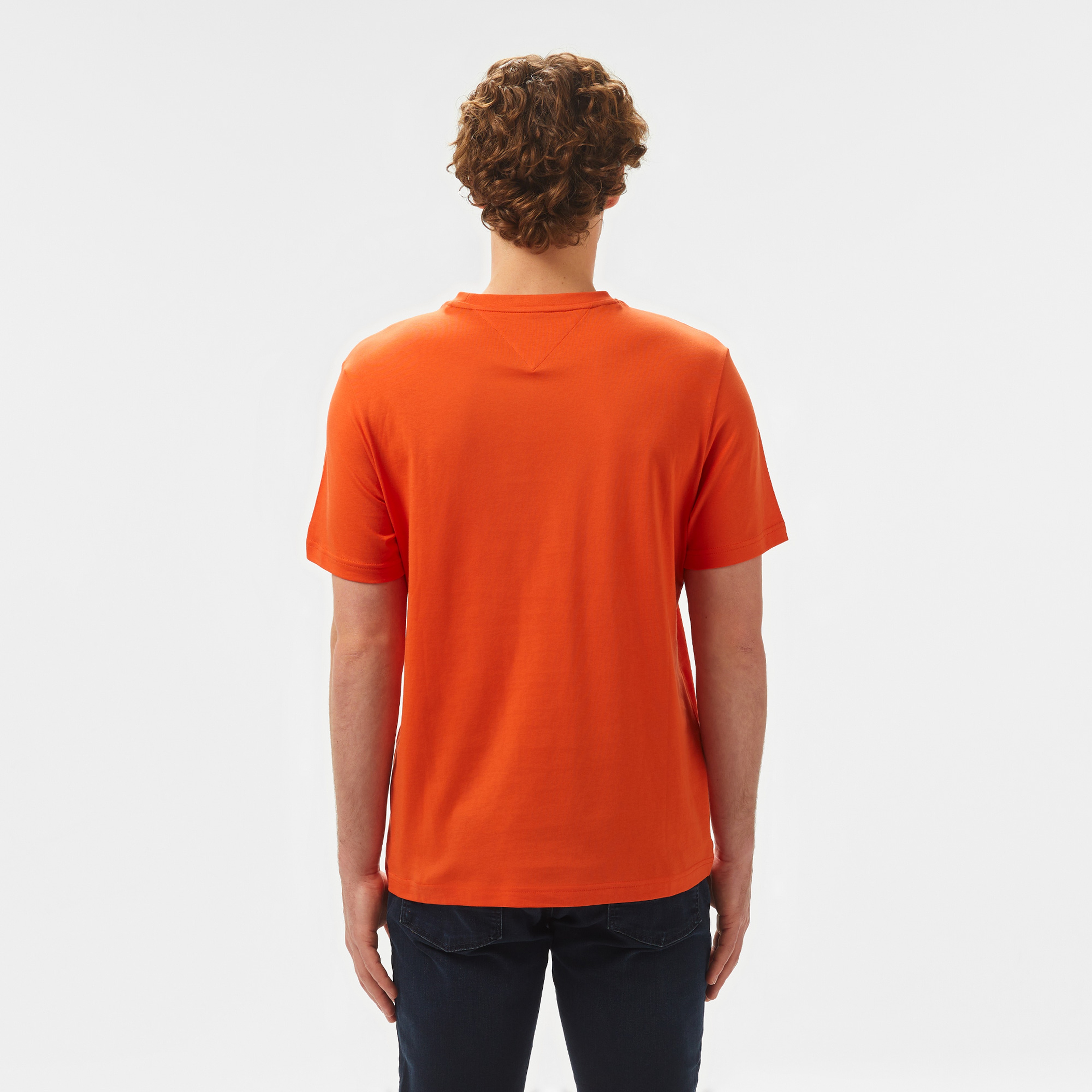 Tommy Hilfiger Erkek Turuncu T-Shirt