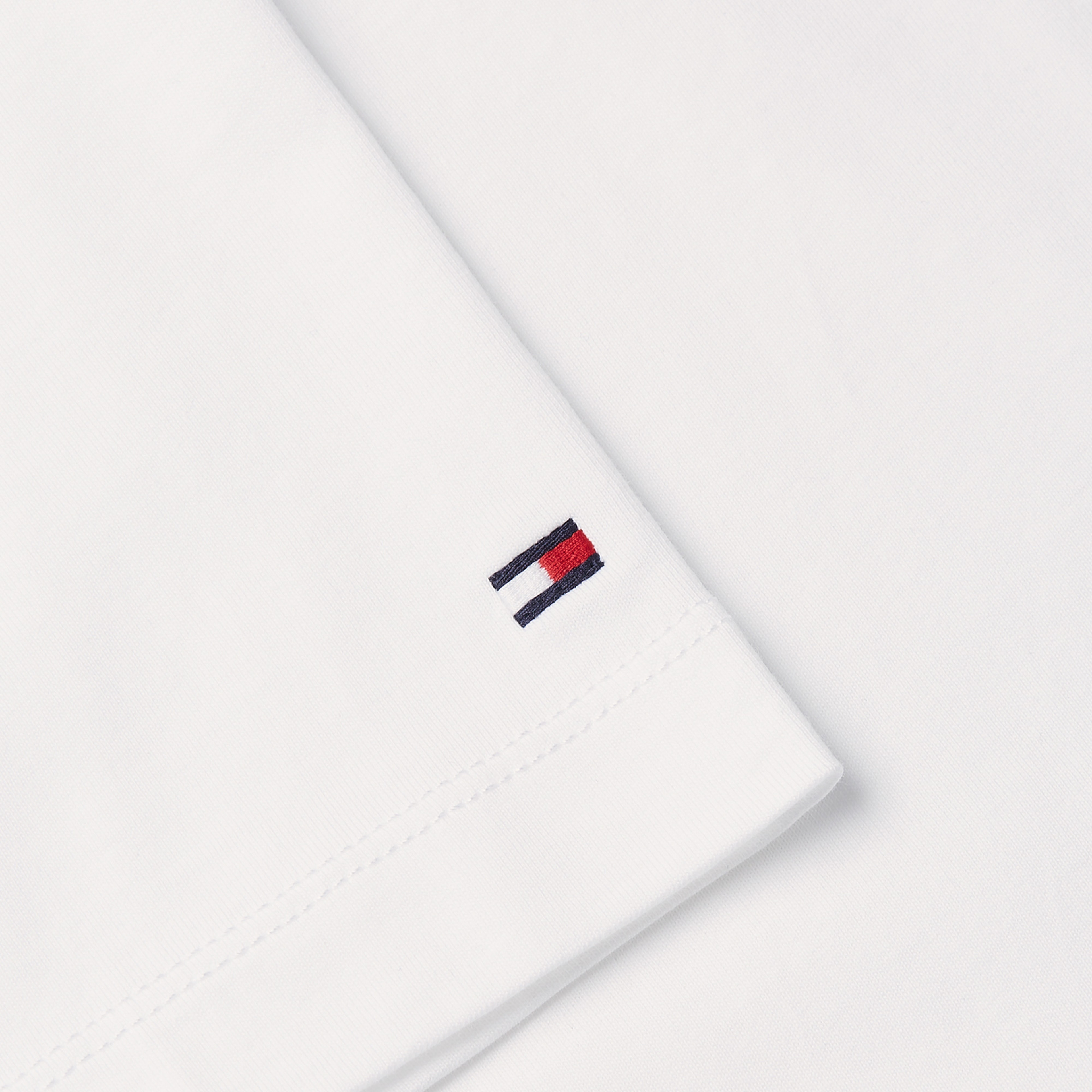 Tommy Hilfiger Erkek Beyaz T-Shirt