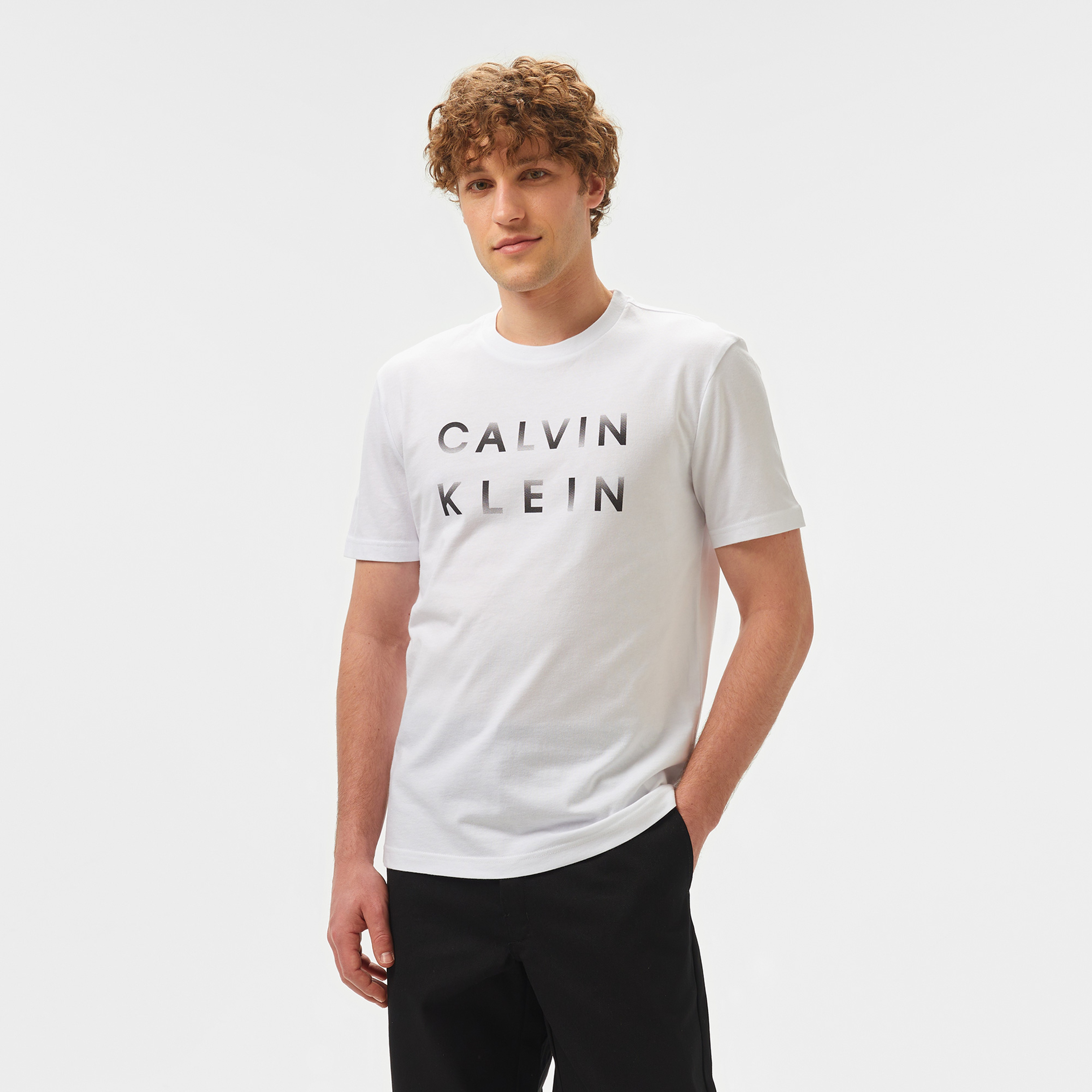 Calvin Klein Erkek Siyah T-Shirt