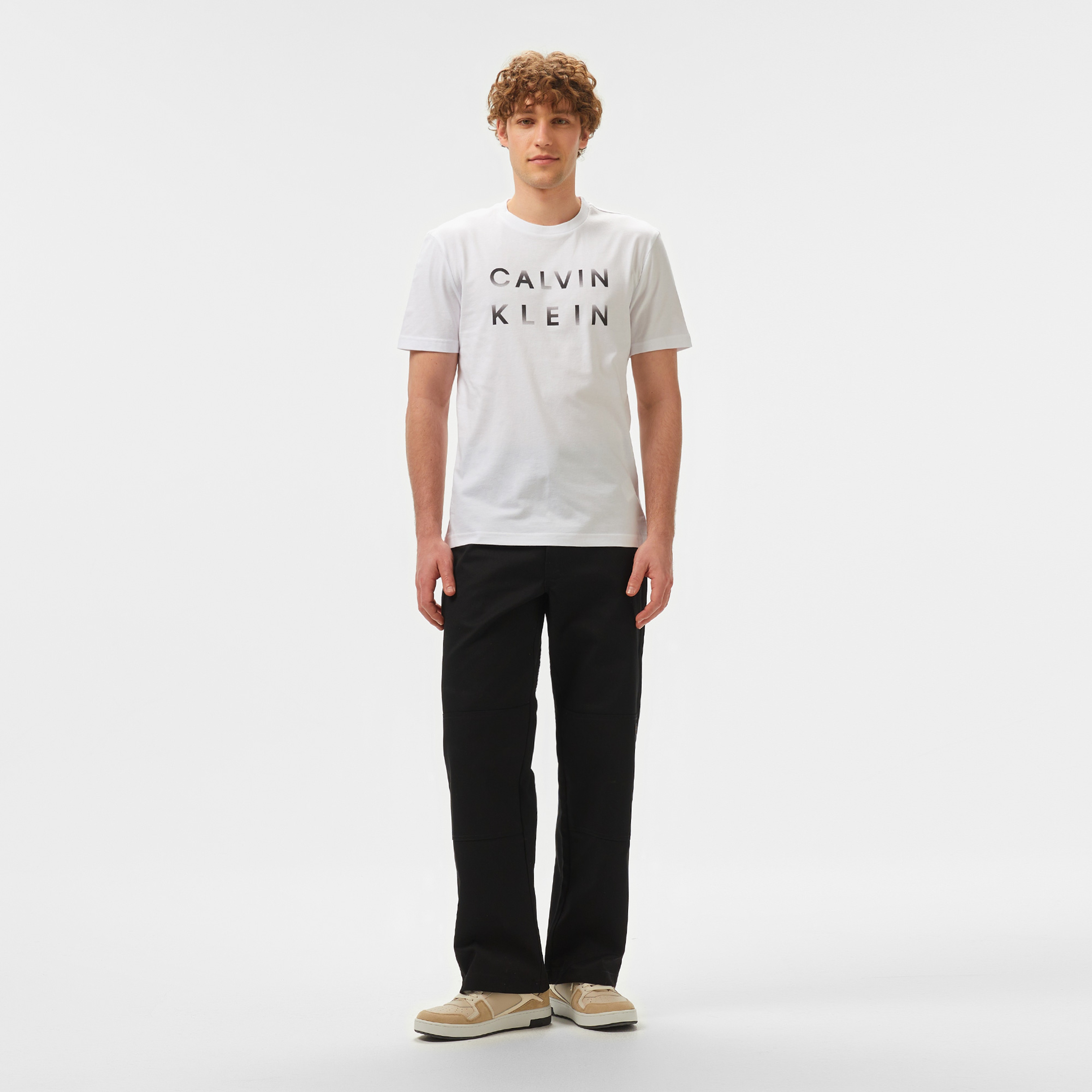 Calvin Klein Erkek Siyah T-Shirt