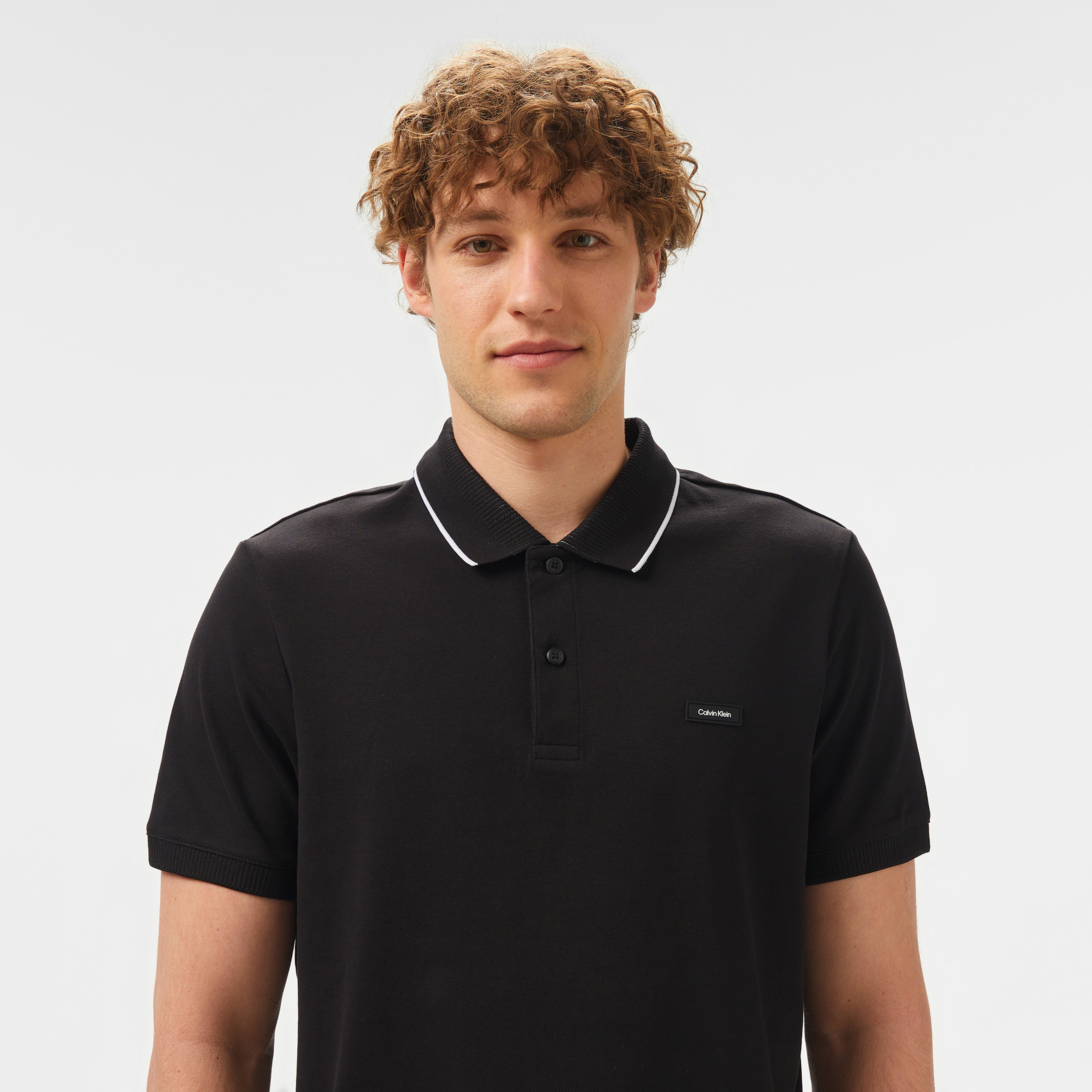 Calvin Klein Erkek Siyah Polo