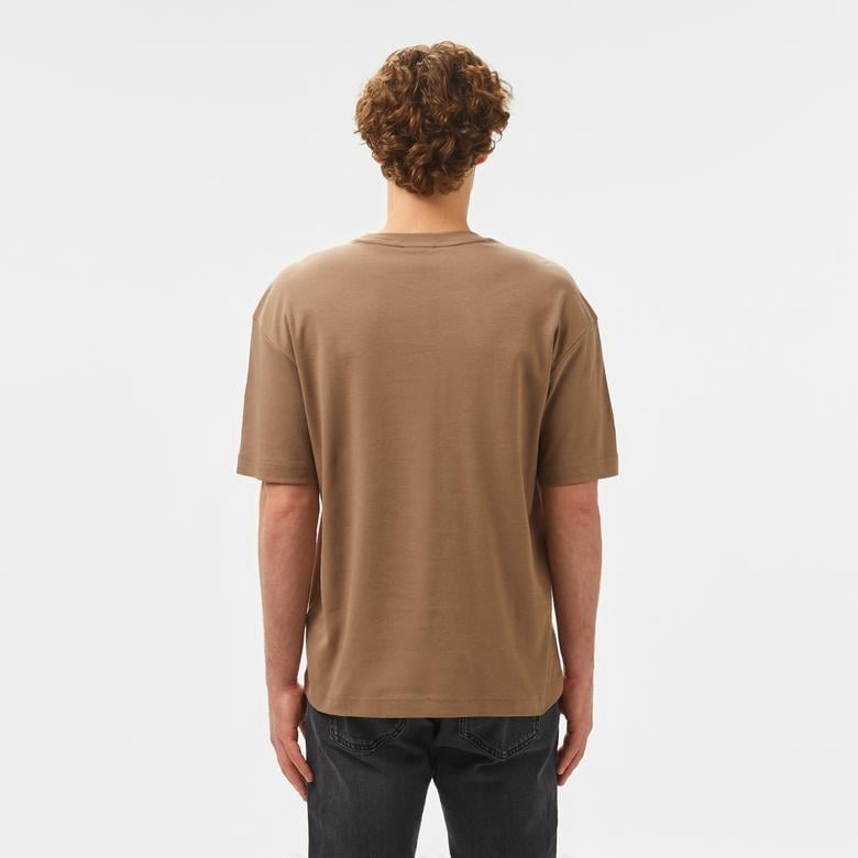 Calvin Klein Erkek Gri T-Shirt