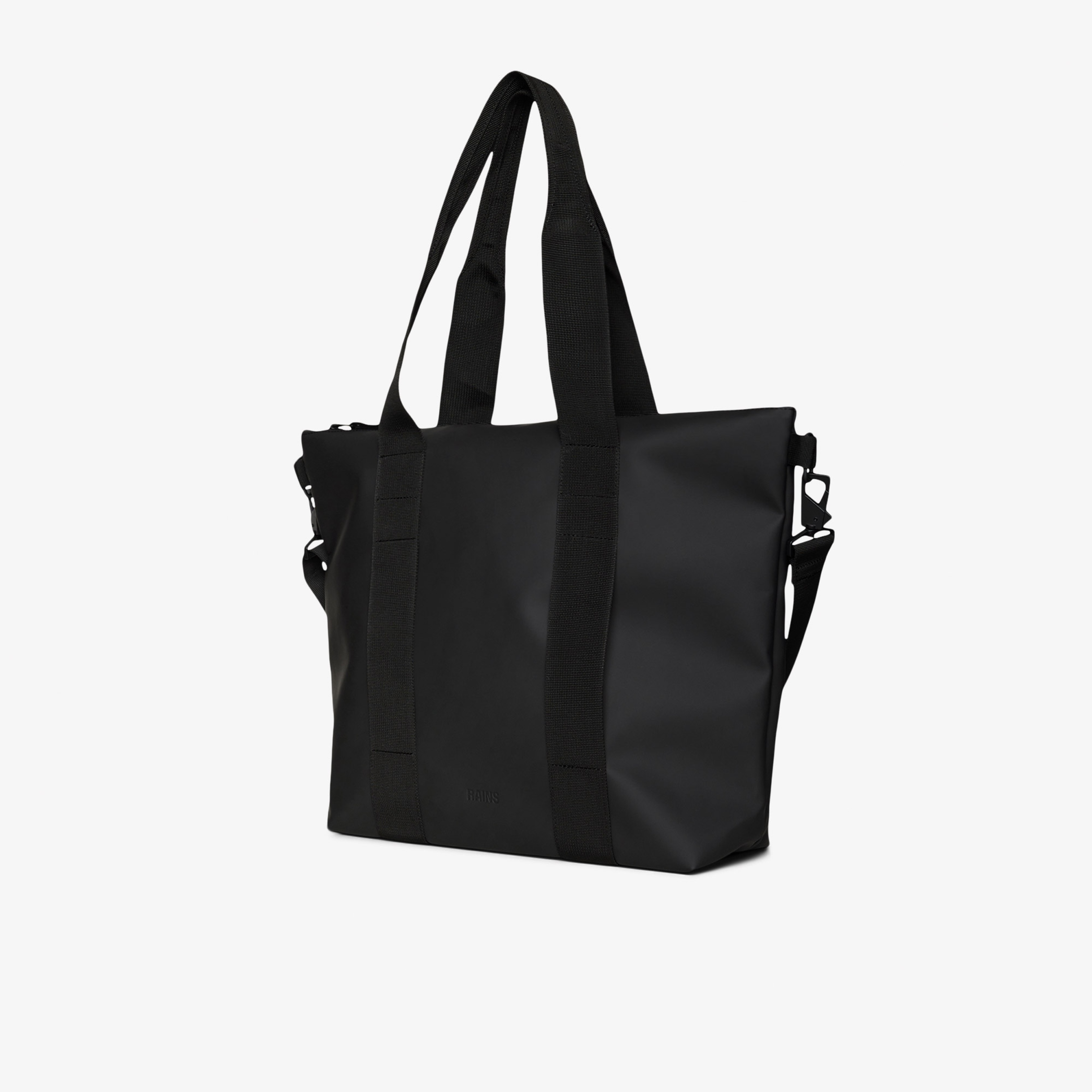 Rains Tote Bag Mini W3 Unisex Siyah Omuz Çantası