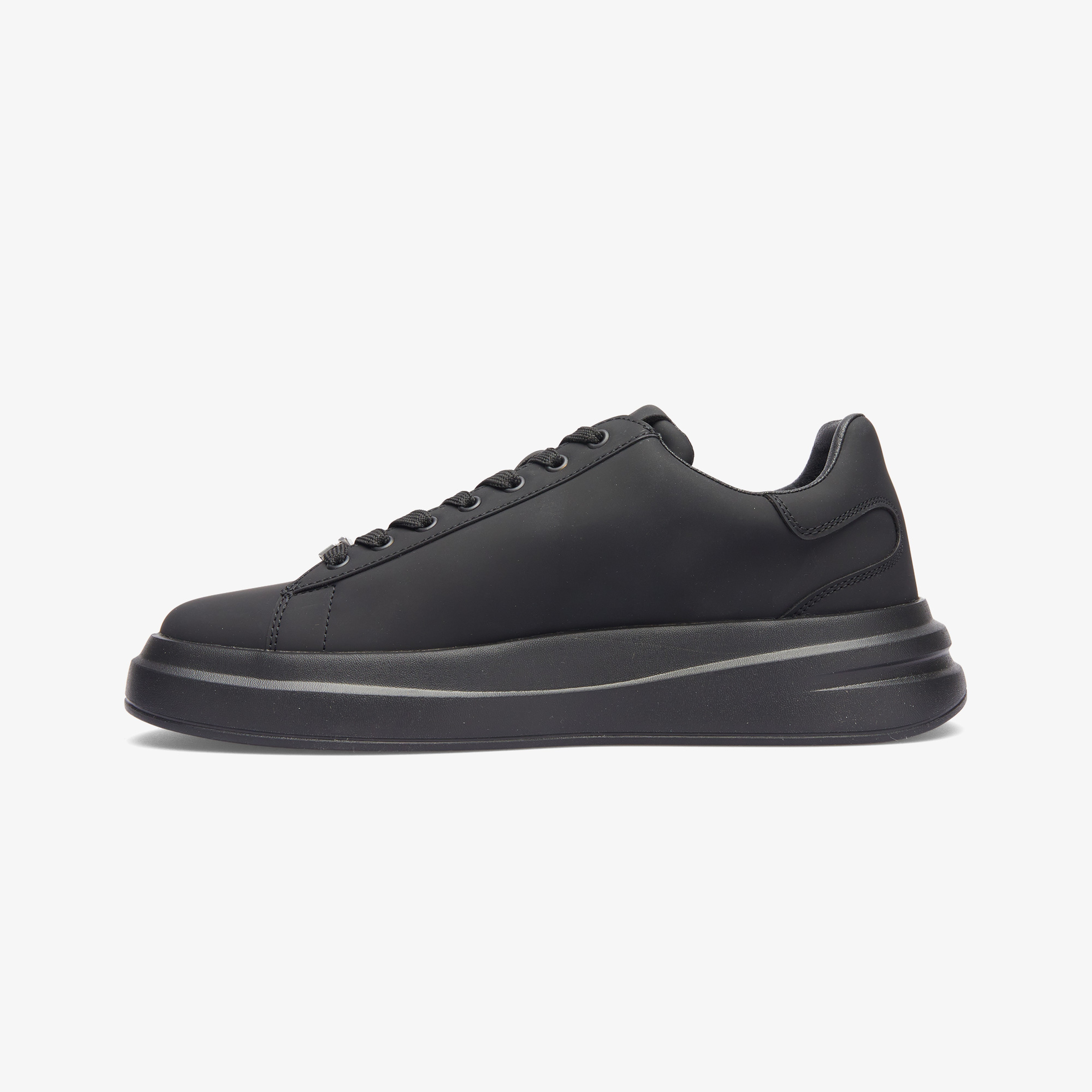 Guess Elba Logo Erkek Siyah Sneaker