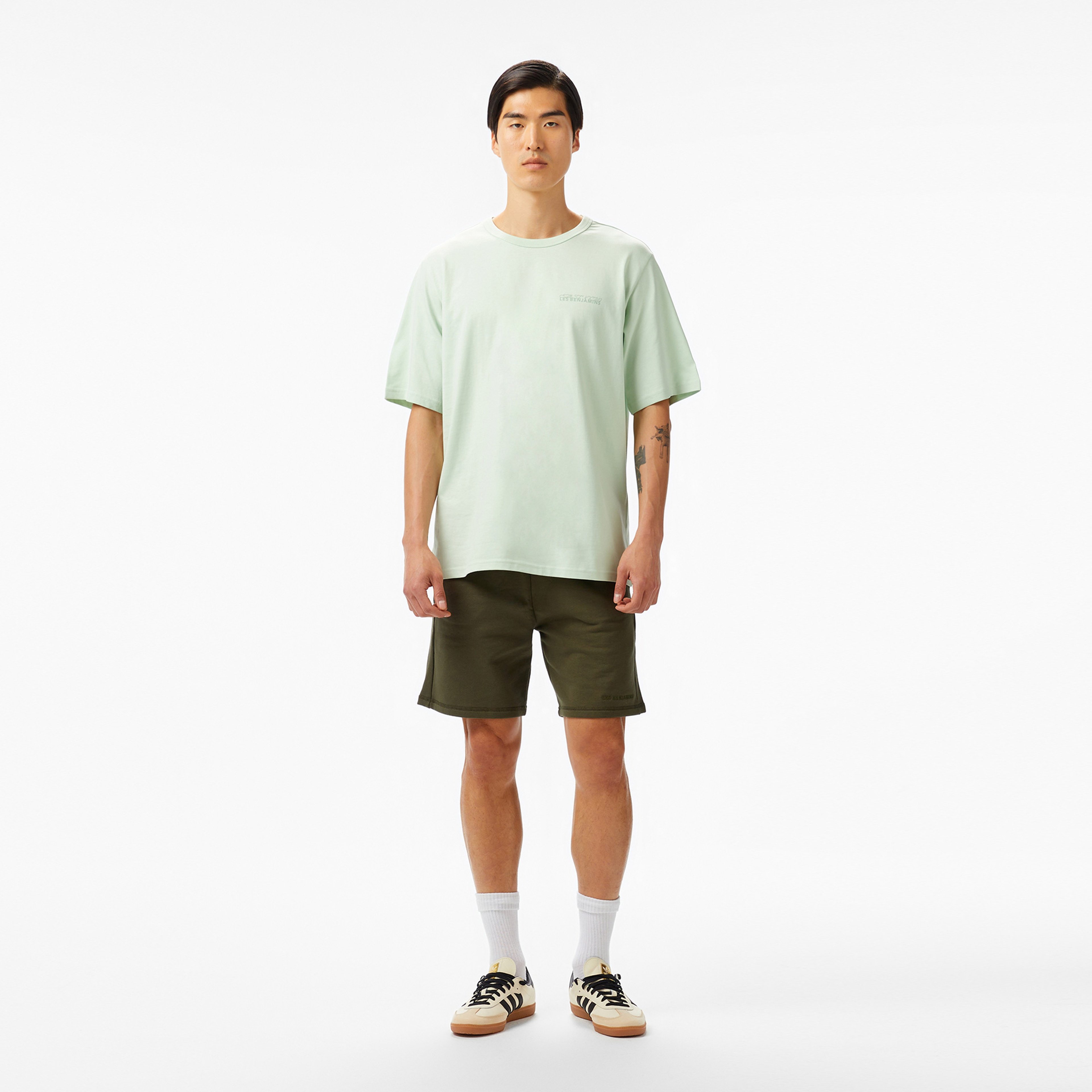 Les Benjamins 412 East Now Erkek Yeşil T-Shirt