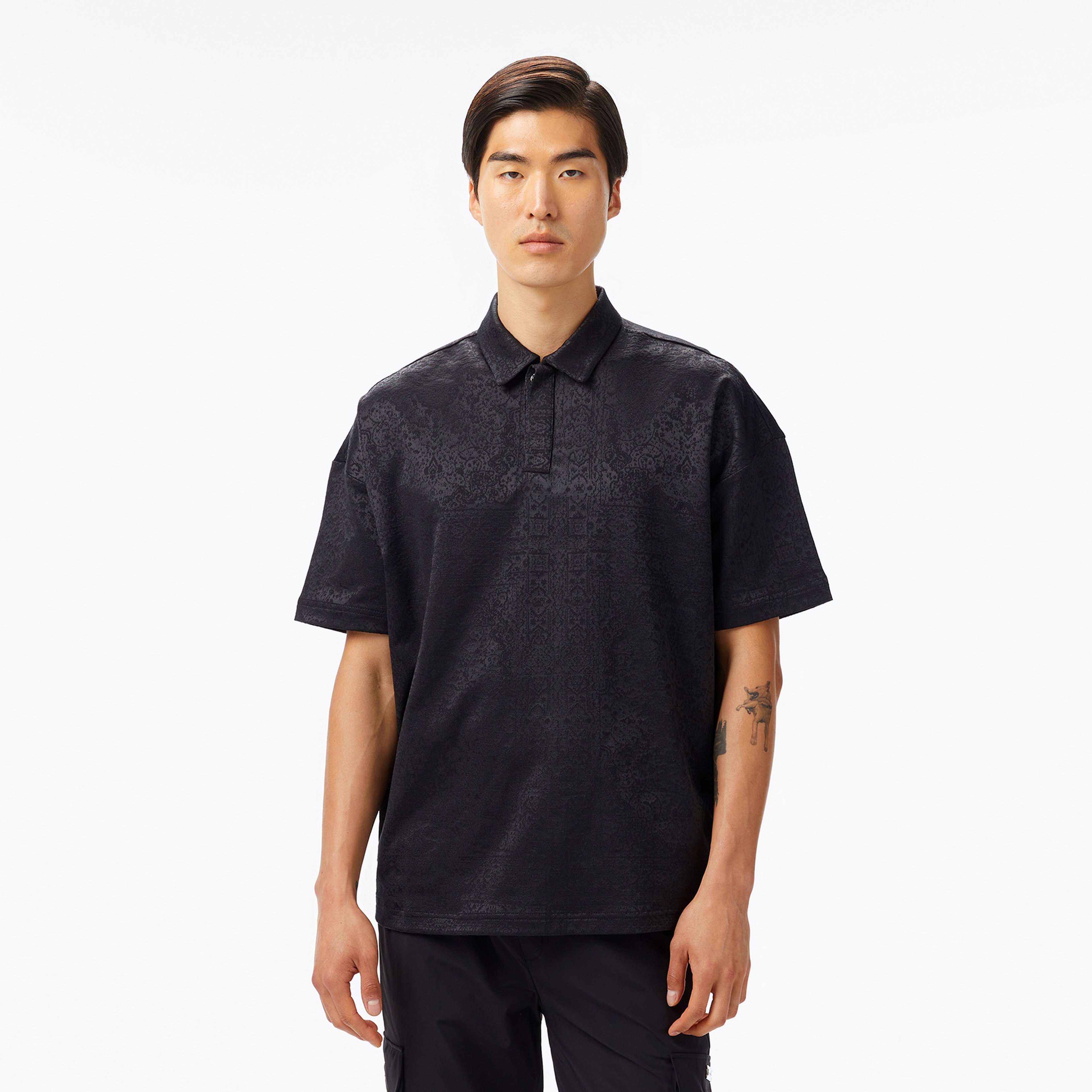 Les Benjamins 401 Erkek Siyah Polo