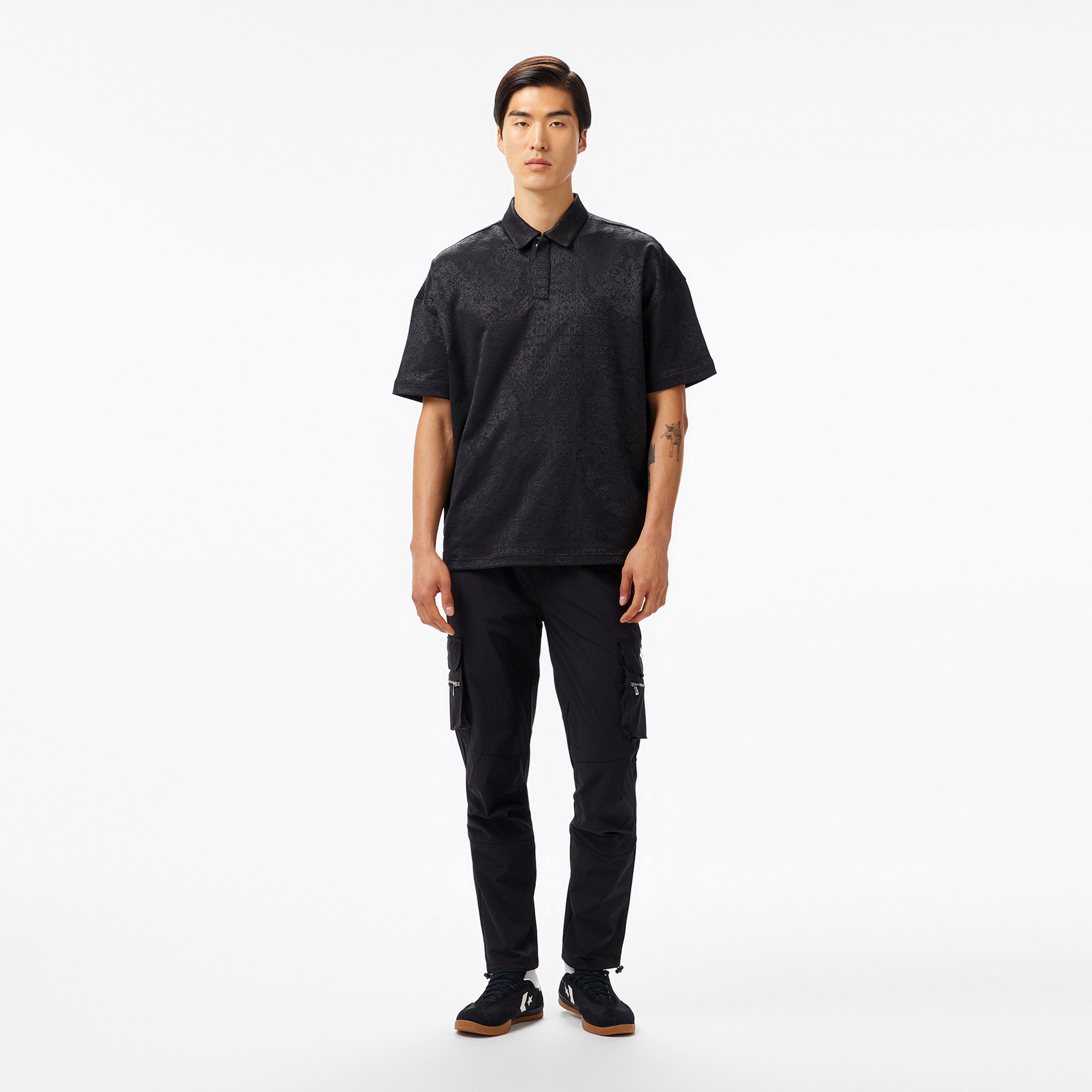 Les Benjamins 401 Erkek Siyah Polo