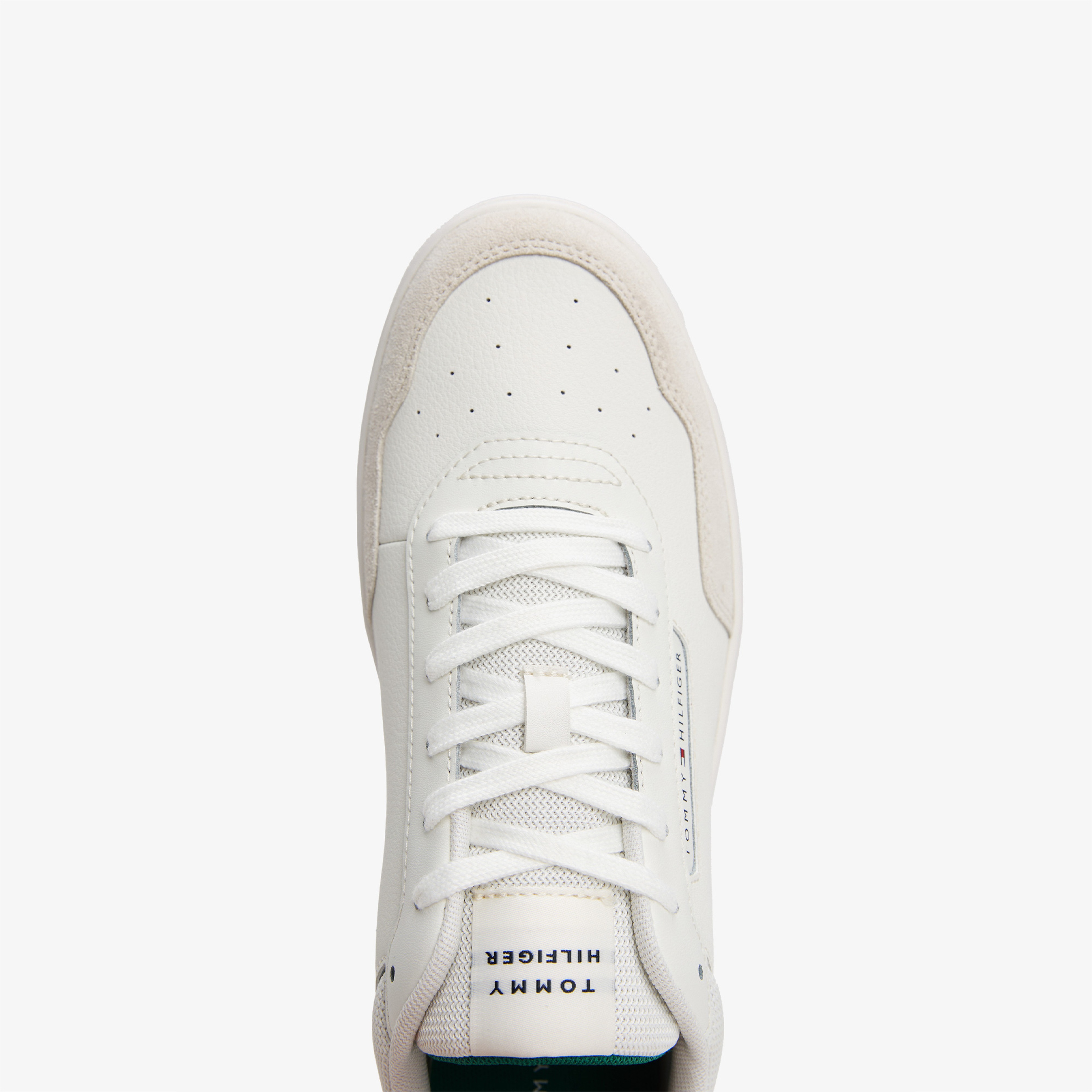 Tommy Hilfiger Low Top Mixture Erkek Beyaz Spor Ayakkabı