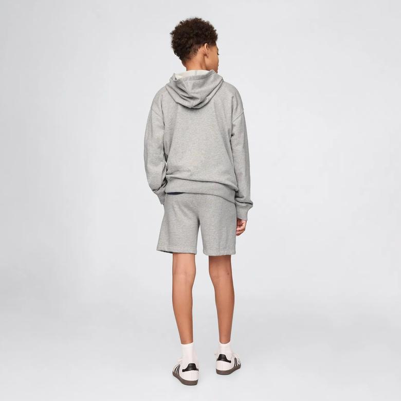 Gap Relaxed Fit French Terry Çocuk Gri Şort