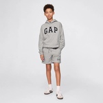 Gap Relaxed Fit French Terry Çocuk Gri Şort