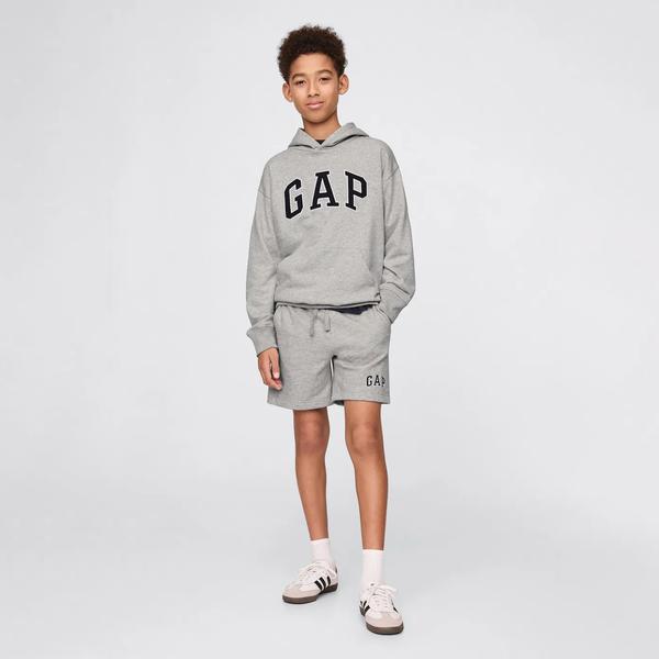 Gap Relaxed Fit French Terry Çocuk Gri Şort