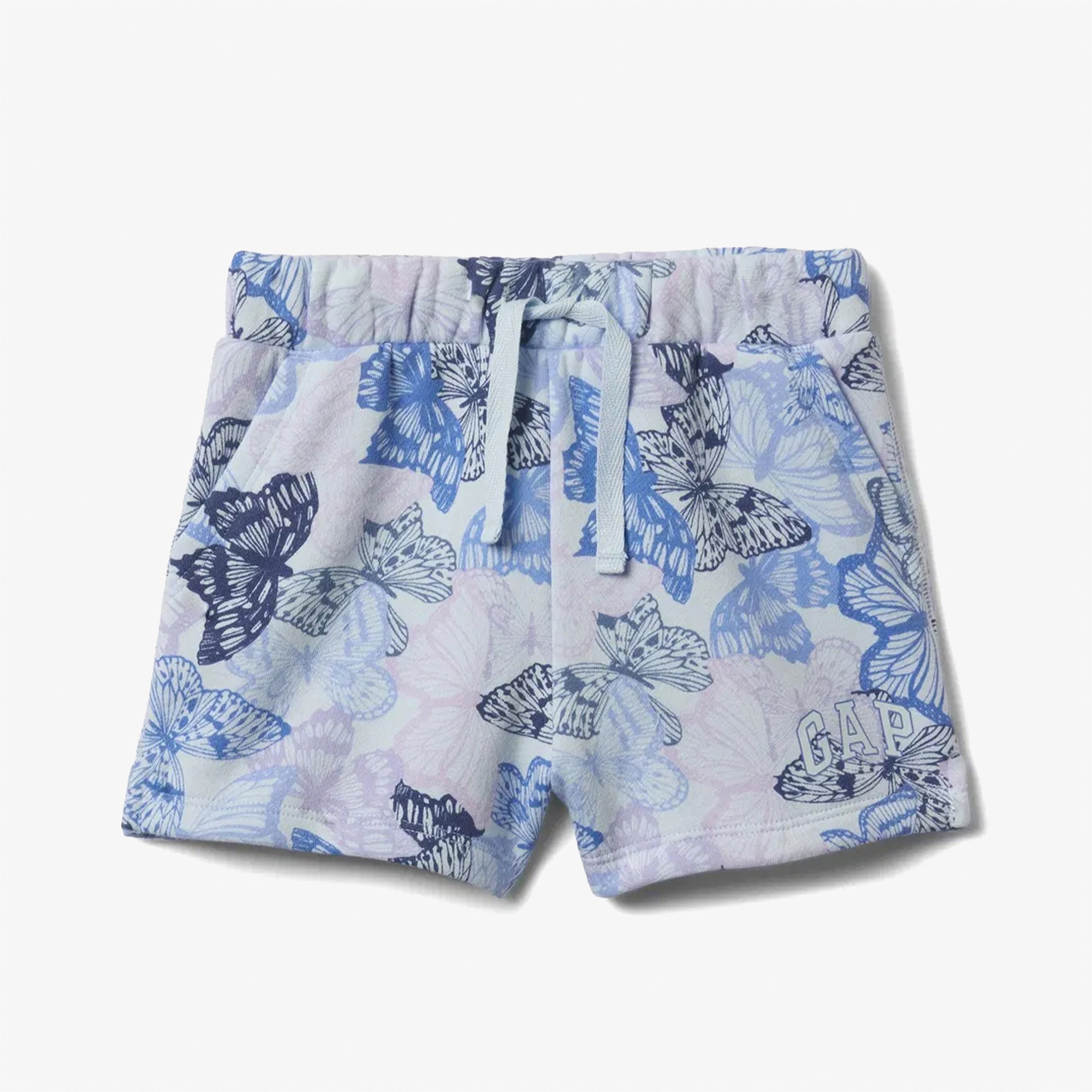 Gap Logo Pull On Desenli Çocuk Mavi Şort