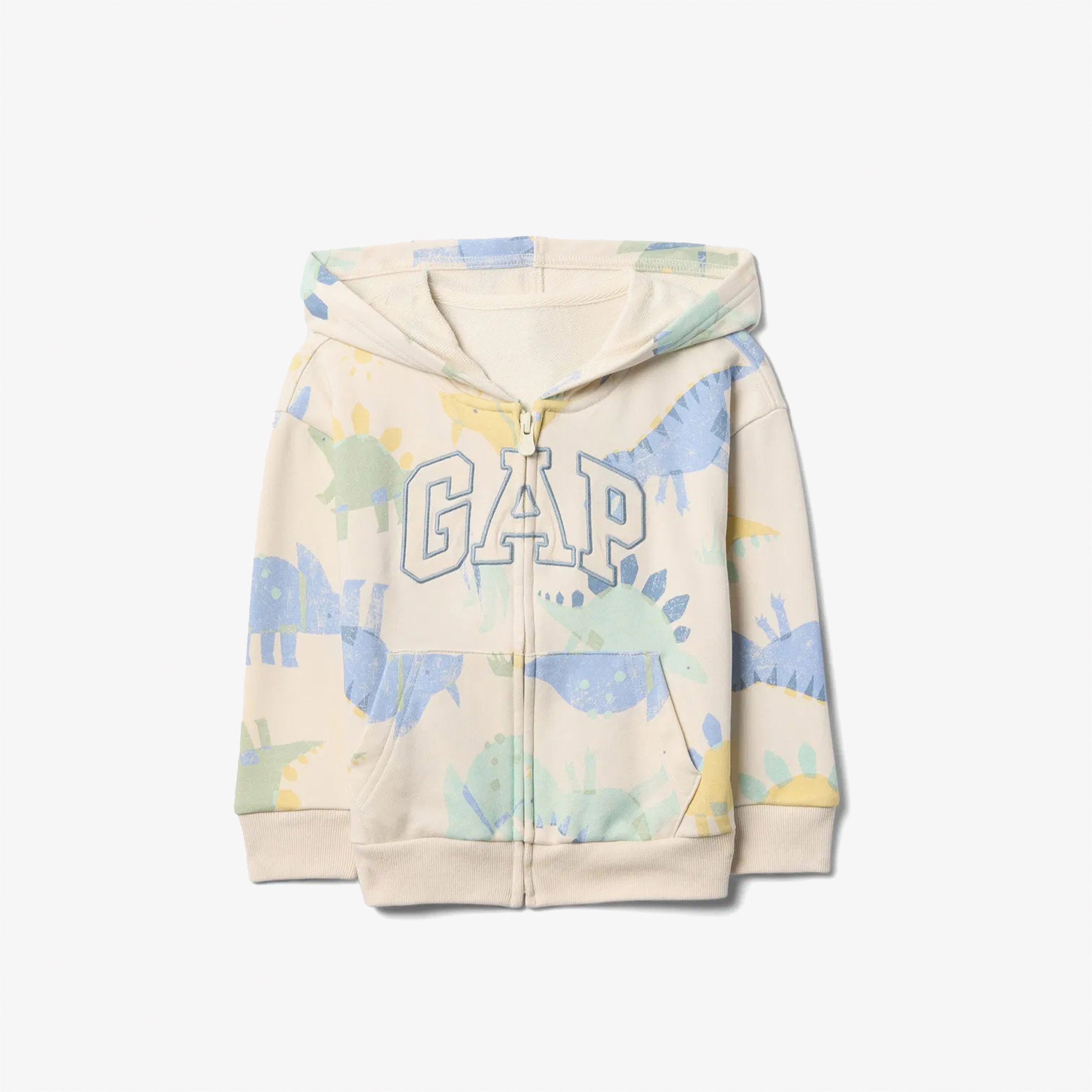 Gap Relaxed Fit French Terry Çocuk Bej Sweatshirt