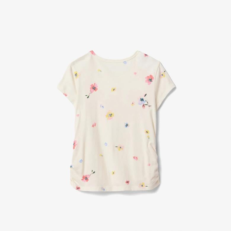 Gap Logo Çocuk Krem T-Shirt