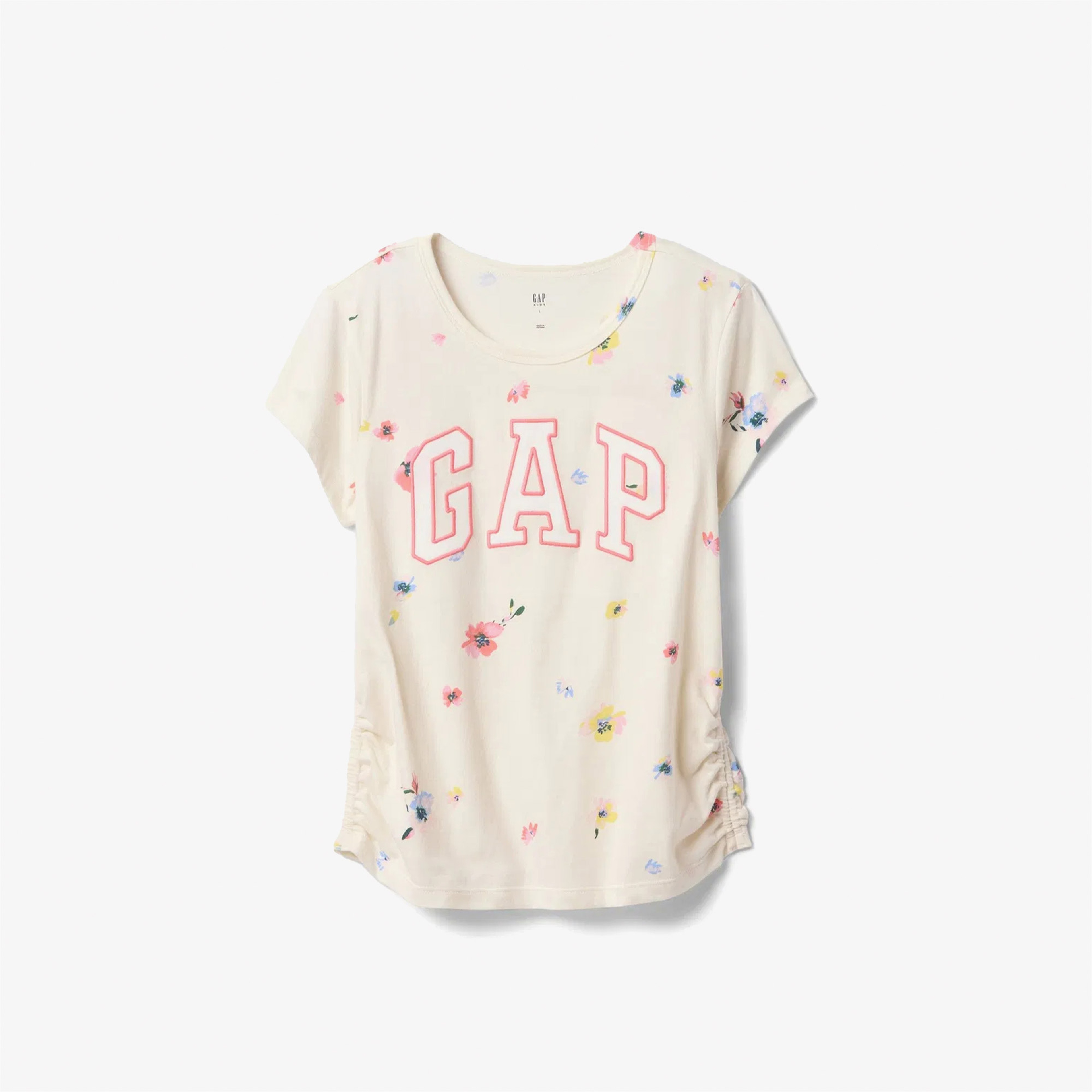Gap Logo Çocuk Krem T-Shirt
