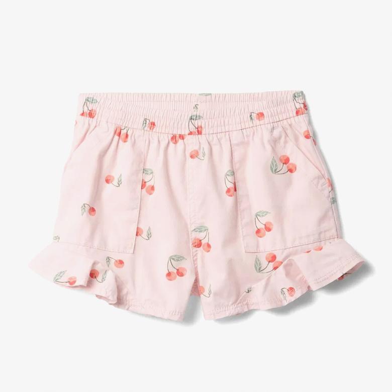 Gap Fırfırlı Pull On Çocuk Pembe Şort