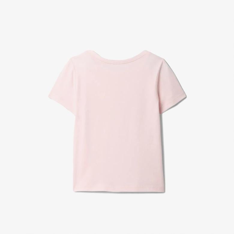 Gap Logo Çocuk Pembe T-Shirt
