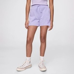 Gap Relaxed Fit French Terry Çocuk Mor Şort