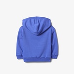 Gap Logo Relaxed Fleece Çocuk Mavi Sweatshirt