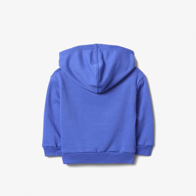 Gap Logo Relaxed Fleece Çocuk Mavi Sweatshirt