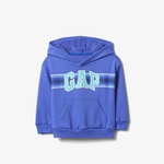 Gap Logo Relaxed Fleece Çocuk Mavi Sweatshirt