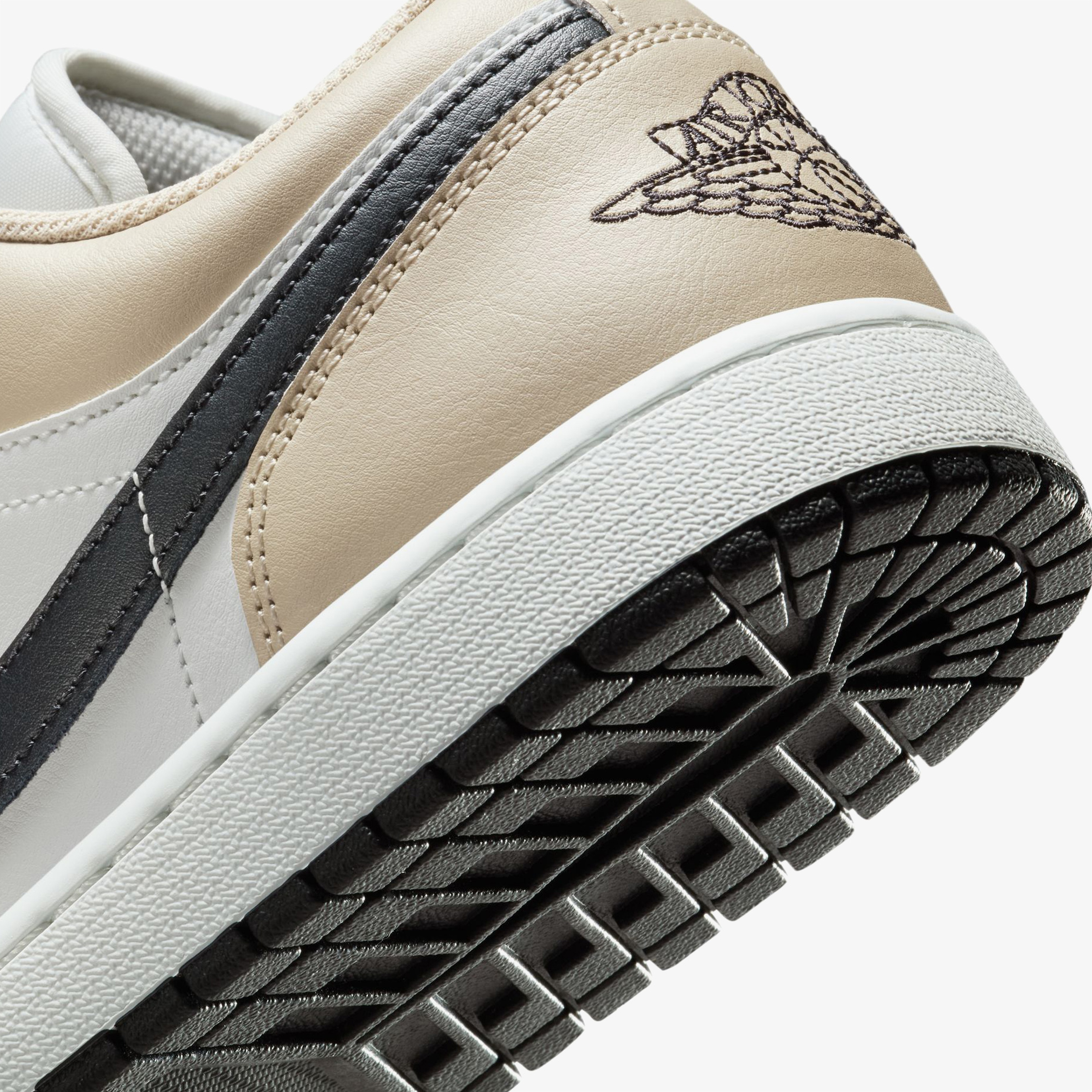 Nike Air Jordan 1 Low SE 'Summit White Rattan' Erkek Beyaz Sneaker