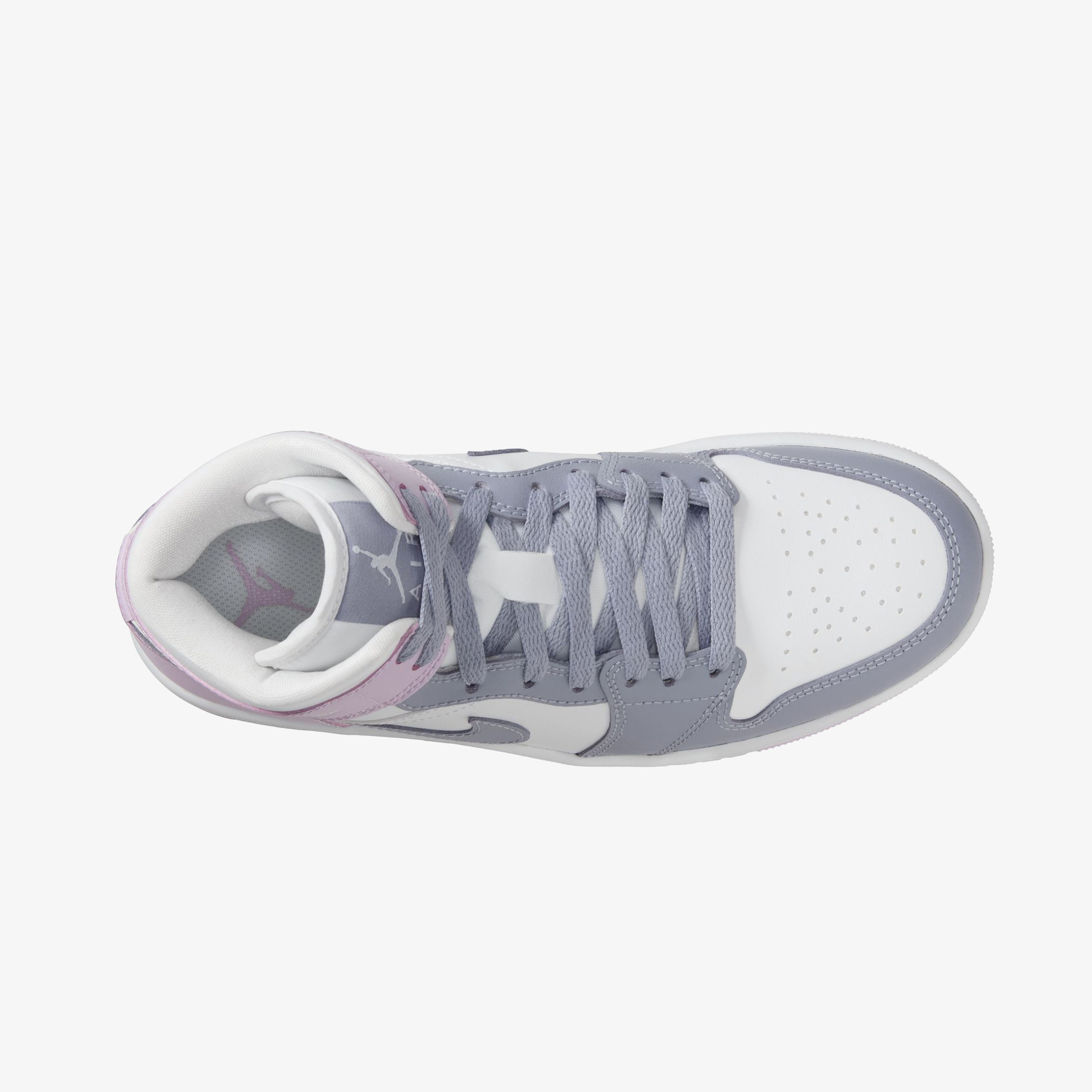 Nike Jordan 1 Mid 'Indigo Haze' Kadın Pembe Sneaker