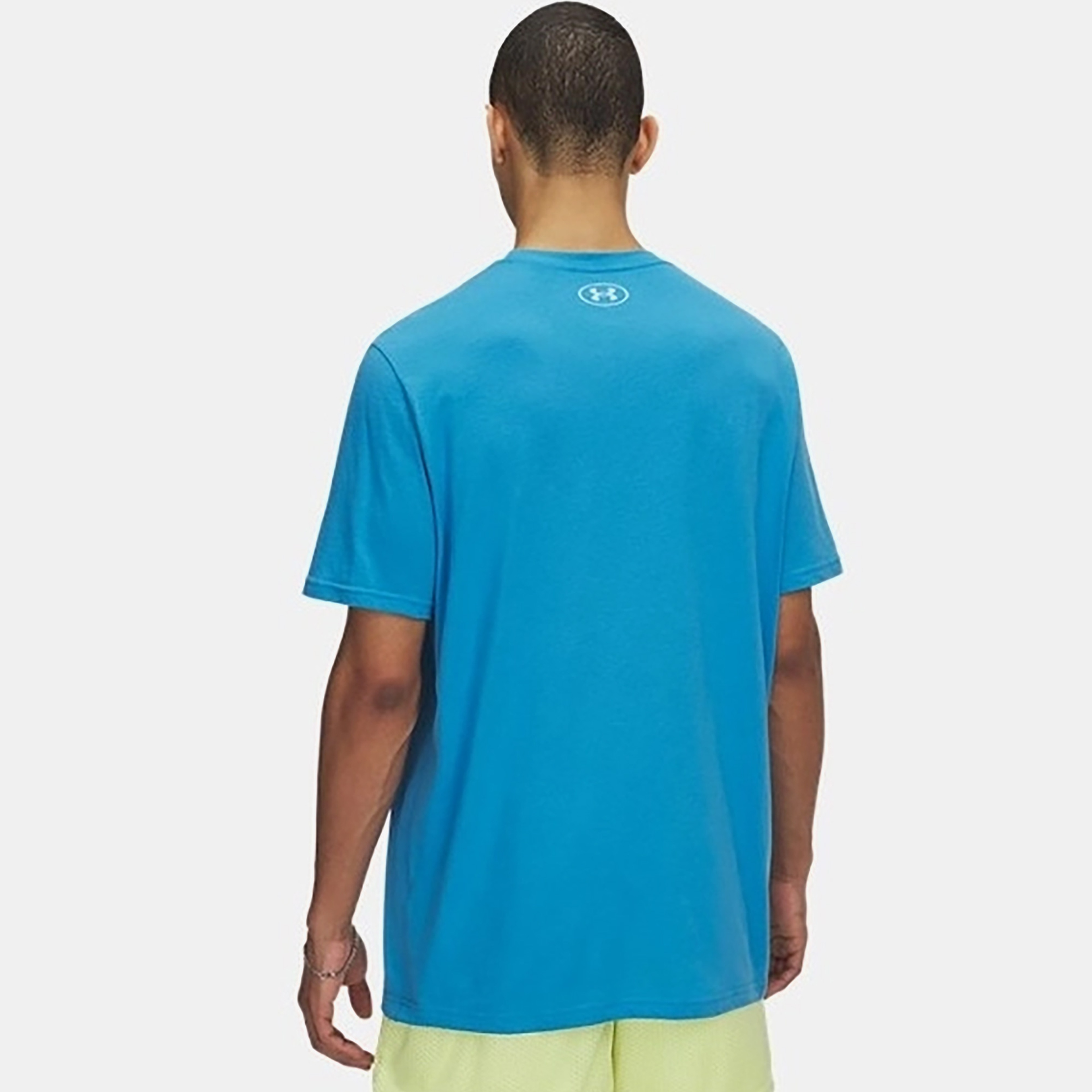 Under Armour Gl Foundation Update Ss Erkek Mavi T-Shirt