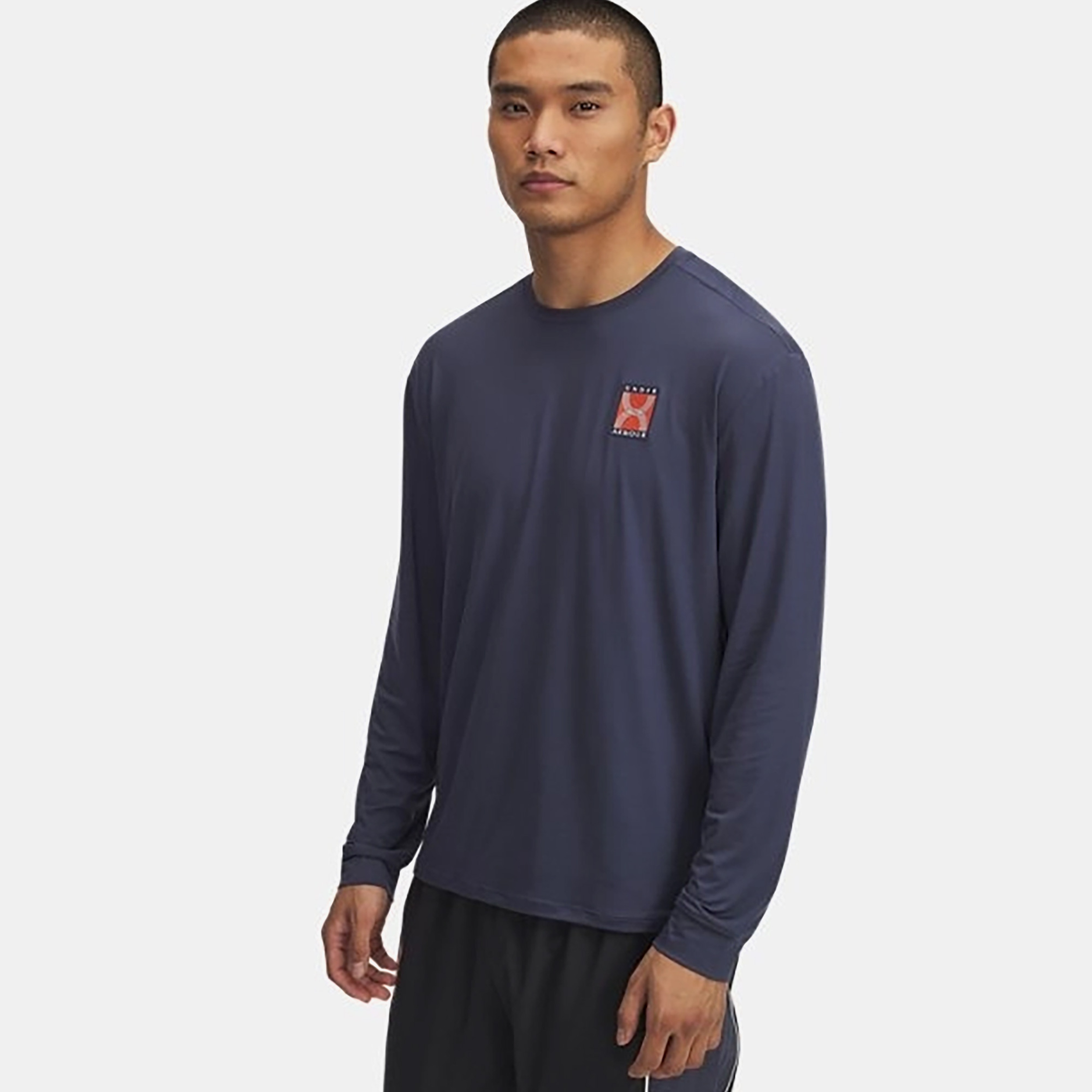 Under Armour Run 96 Erkek Lacivert Sweatshirt