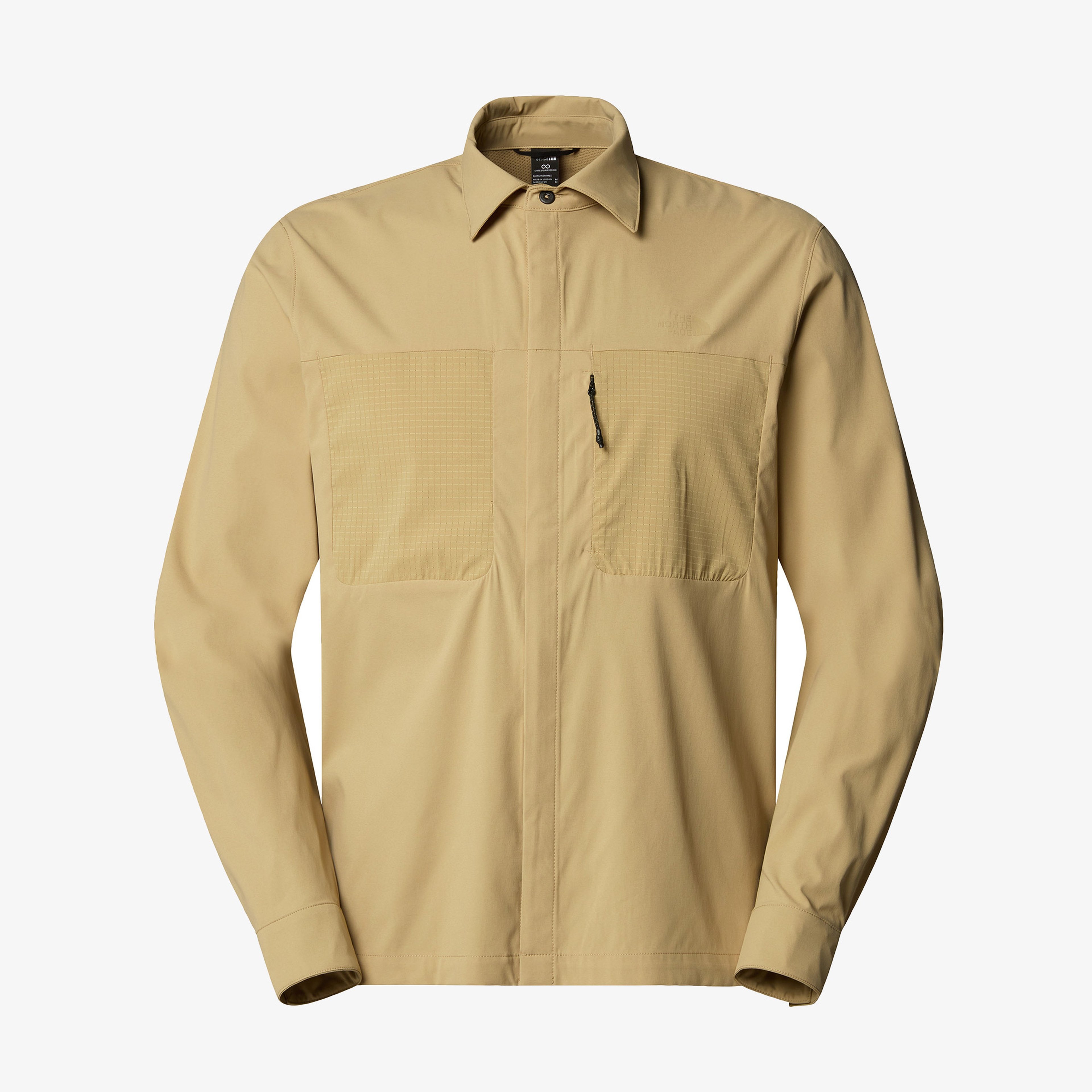 The North Face L/S Lightrange Erkek Haki Gömlek