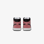 Nike Air Jordan 1 Mid Erkek Siyah Bilekli Sneaker