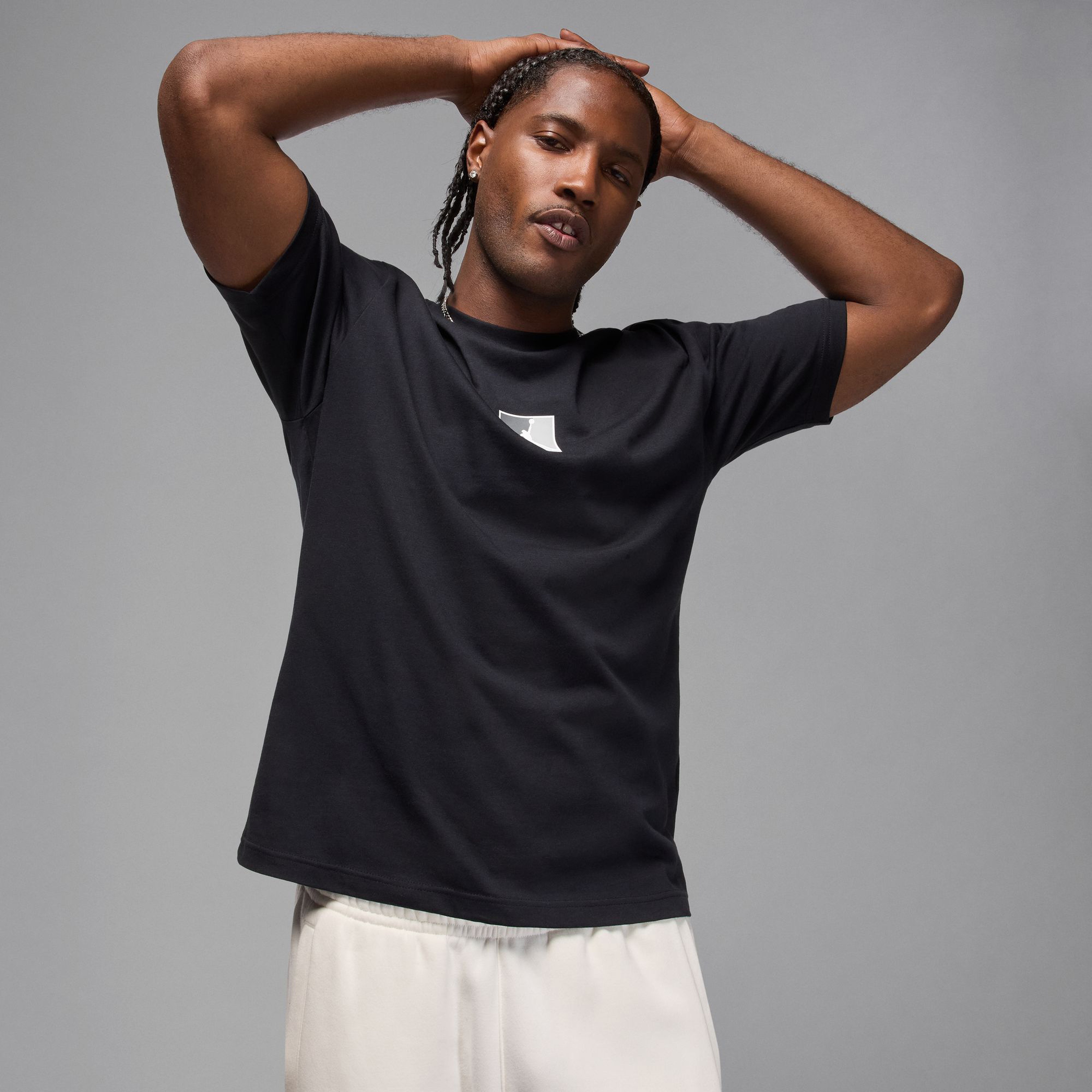 Jordan Brooklyn Fleece 3.0 Erkek Siyah T-Shirt