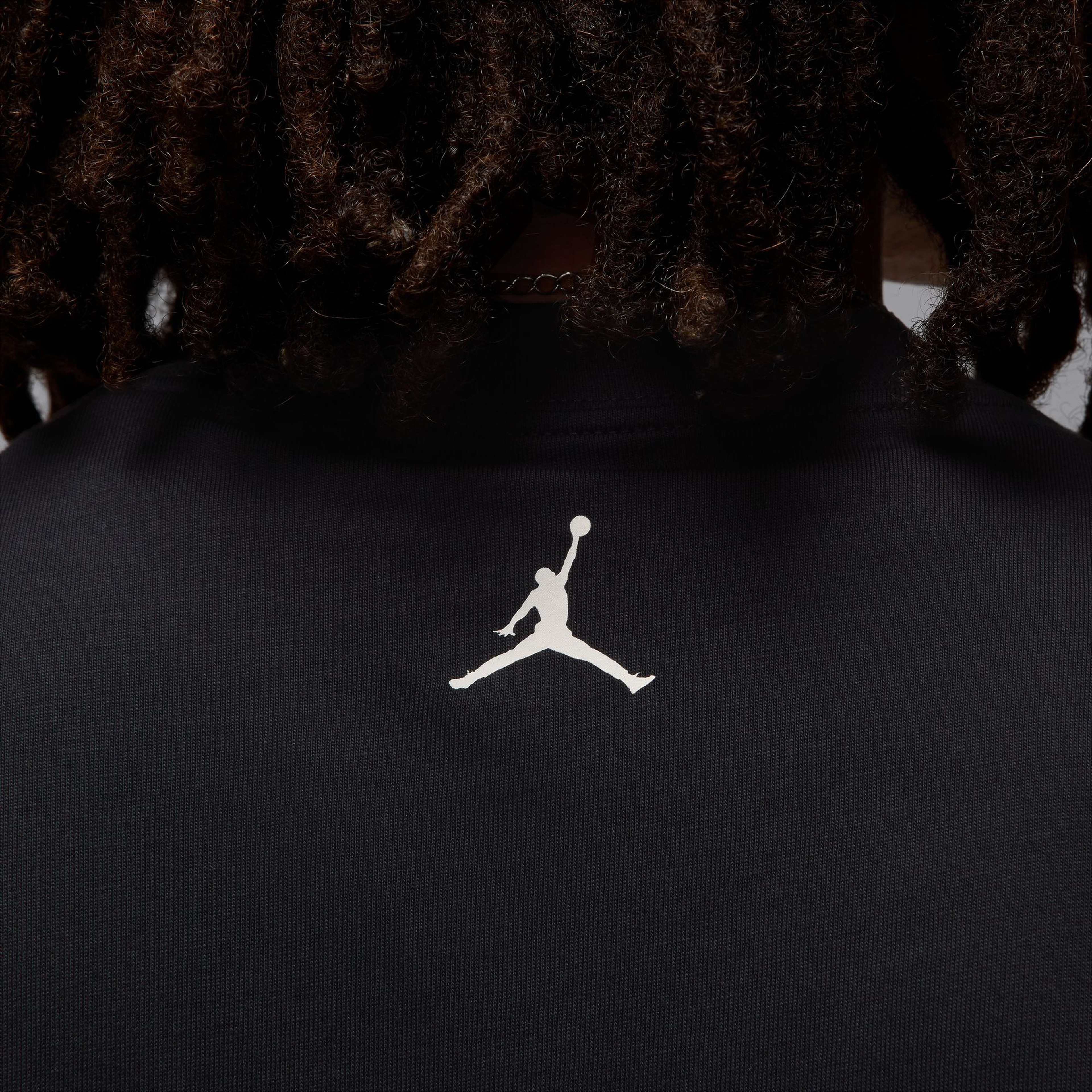 Jordan Brooklyn Fleece Jumpman Erkek Siyah T-Shirt