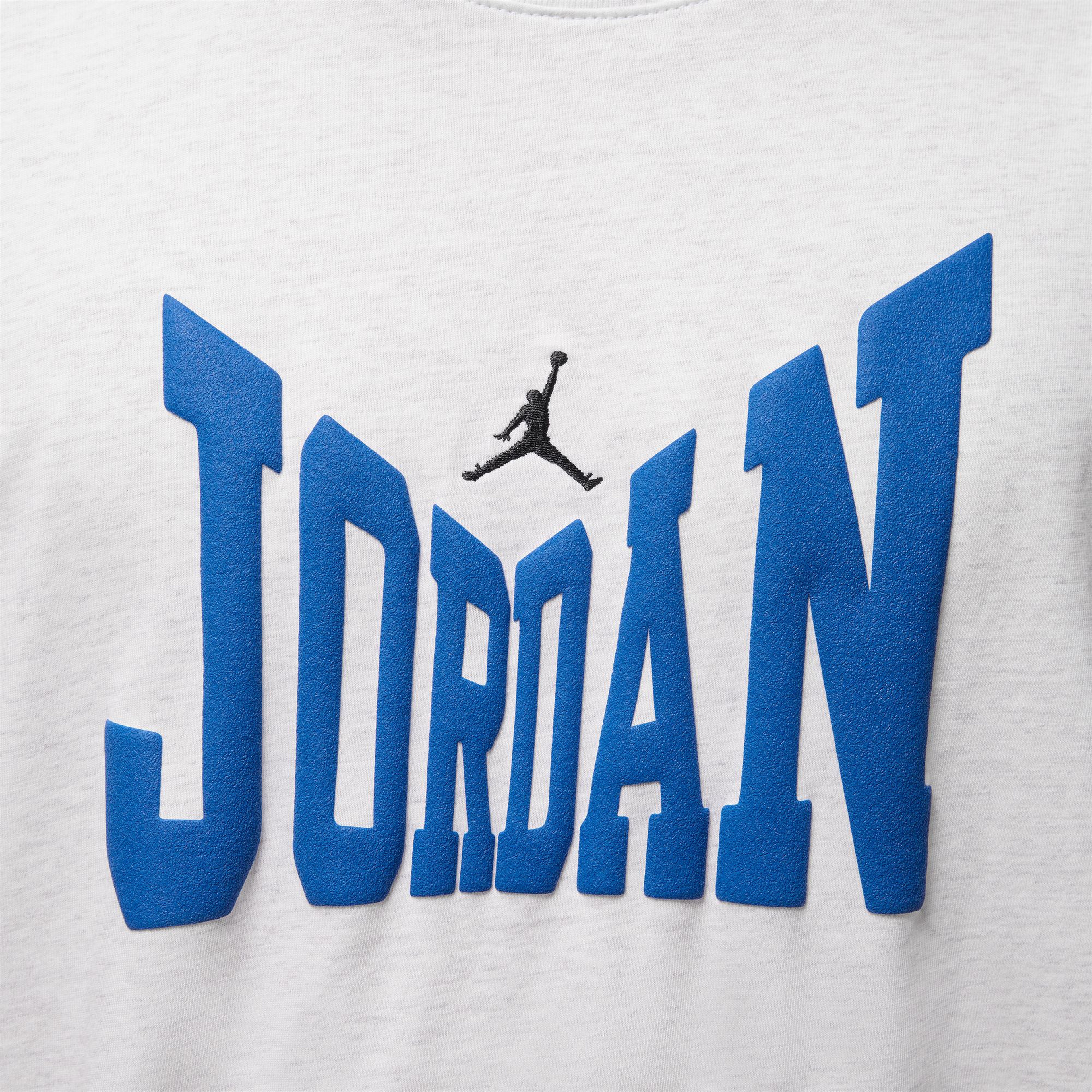 Jordan Brooklyn Erkek Gri T-Shirt