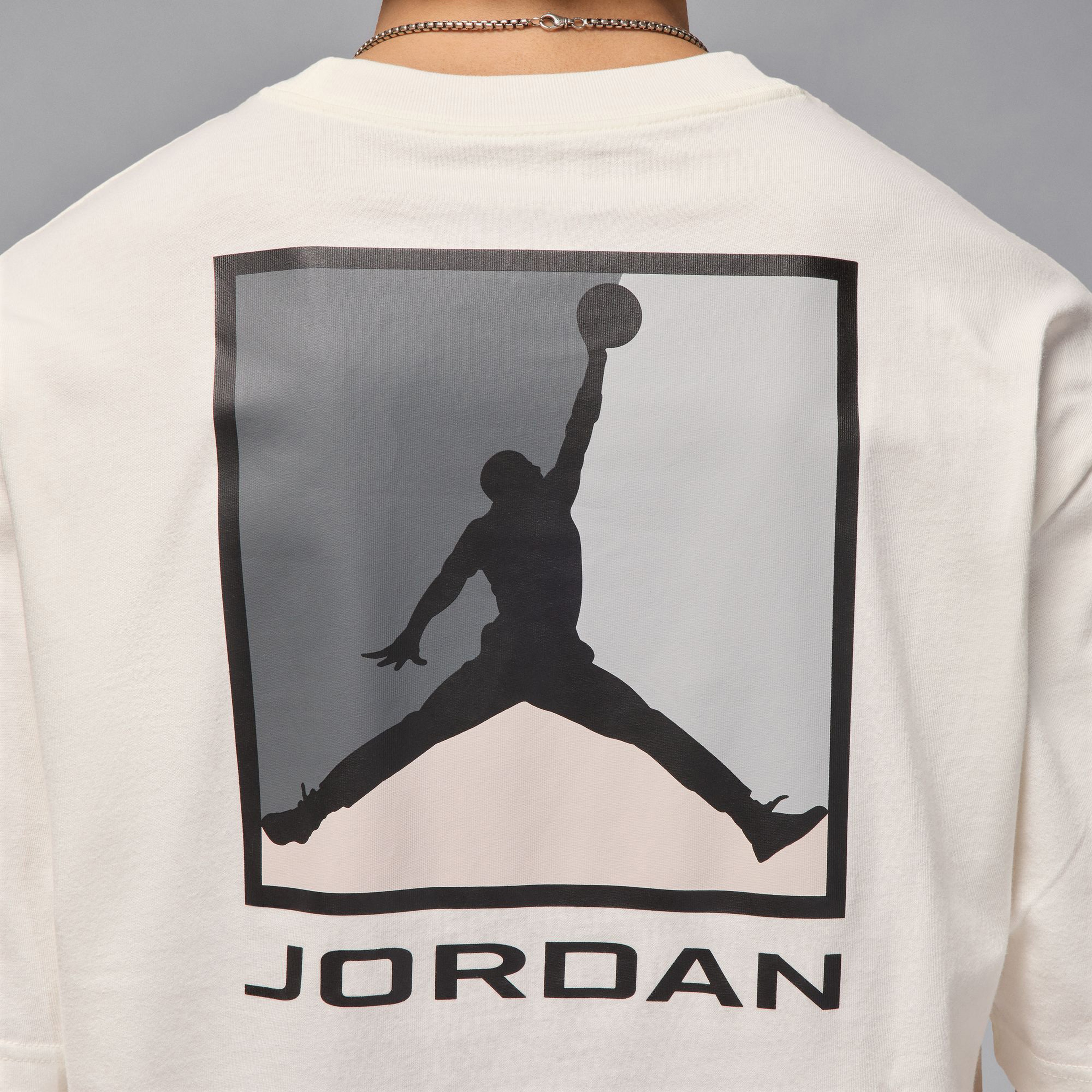 Jordan Brooklyn Fleece 3.0 Erkek Beyaz T-Shirt