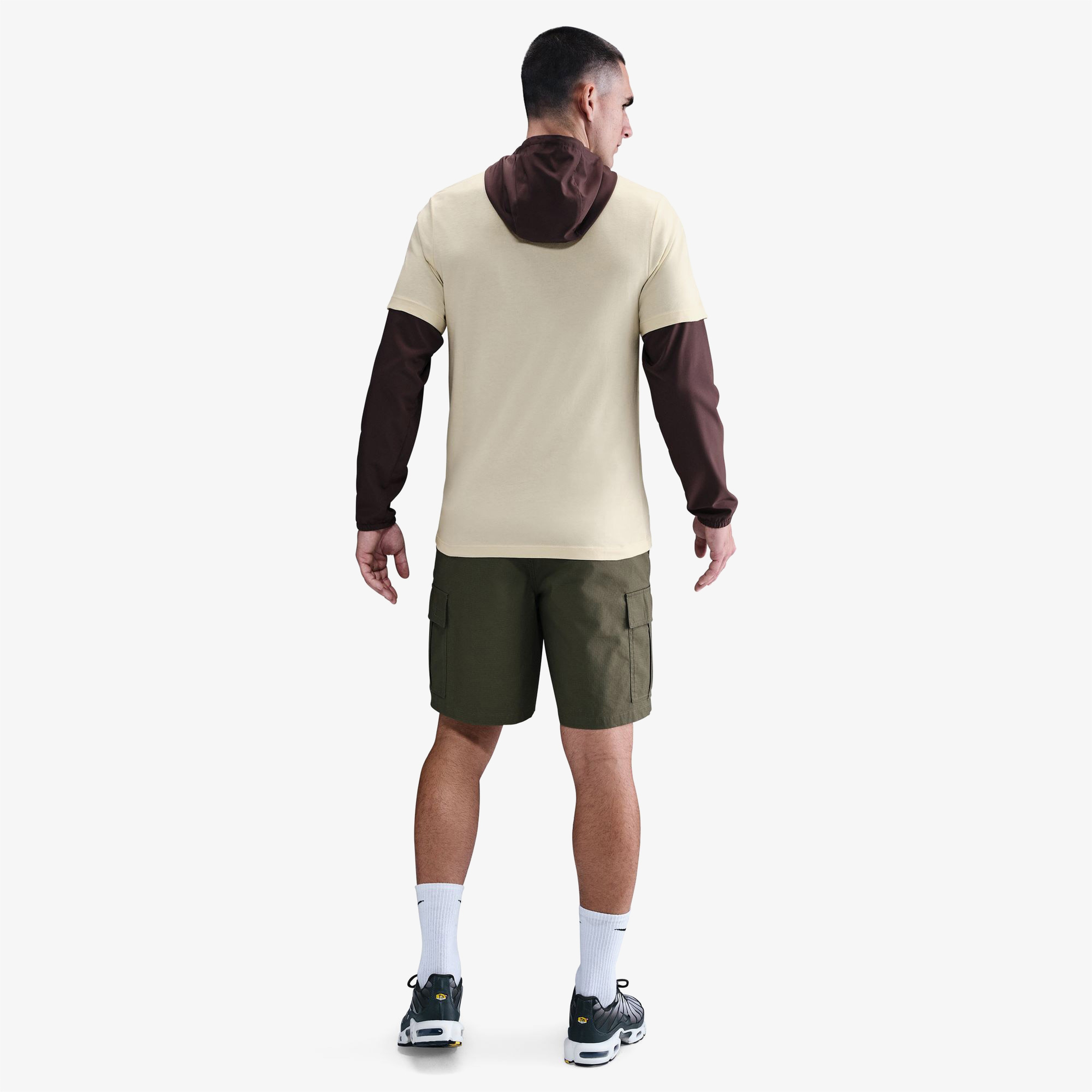 Nike Sportswear Air Gfx Erkek Bej T-Shirt